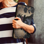 Fae & Magpie Crow laptop sleeve in black with a sleek, protective design for 13-inch laptops.