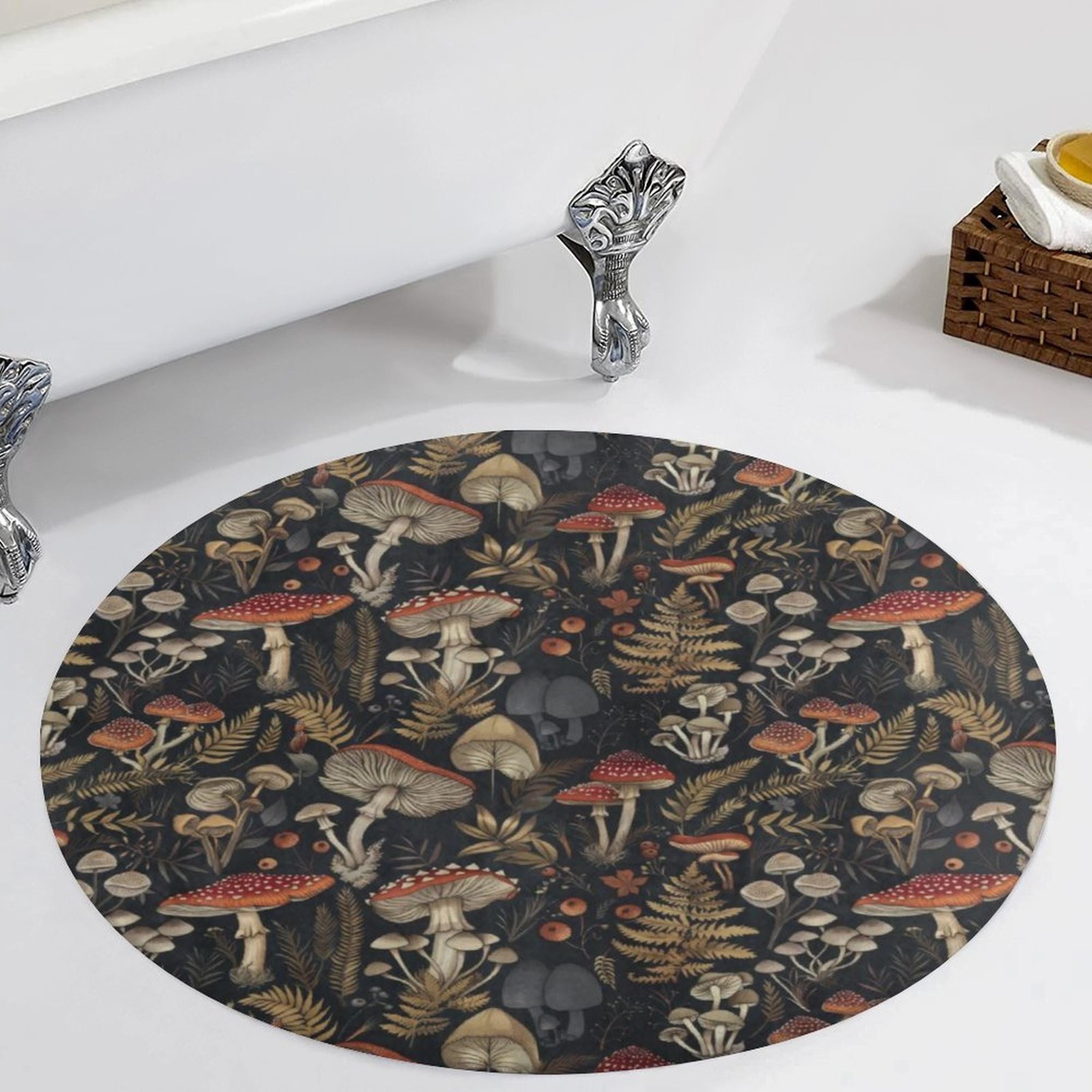 Mushrooms Floor Mat