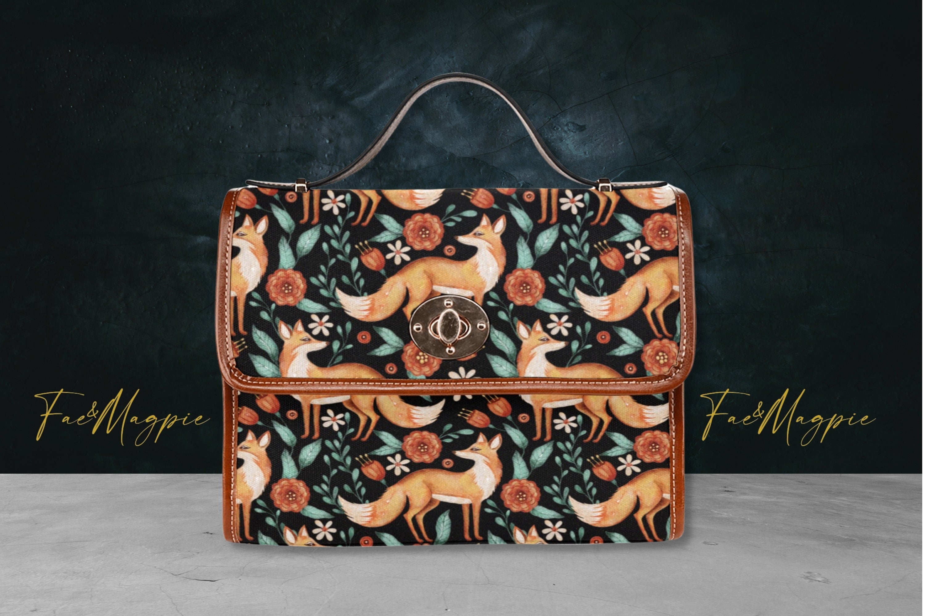 Fox Satchel Bag