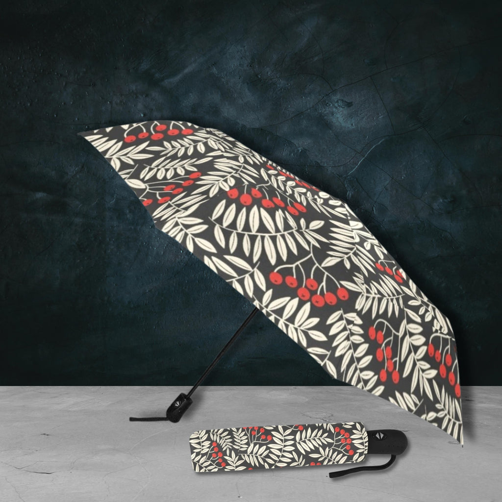 Winter Berries Umbrella