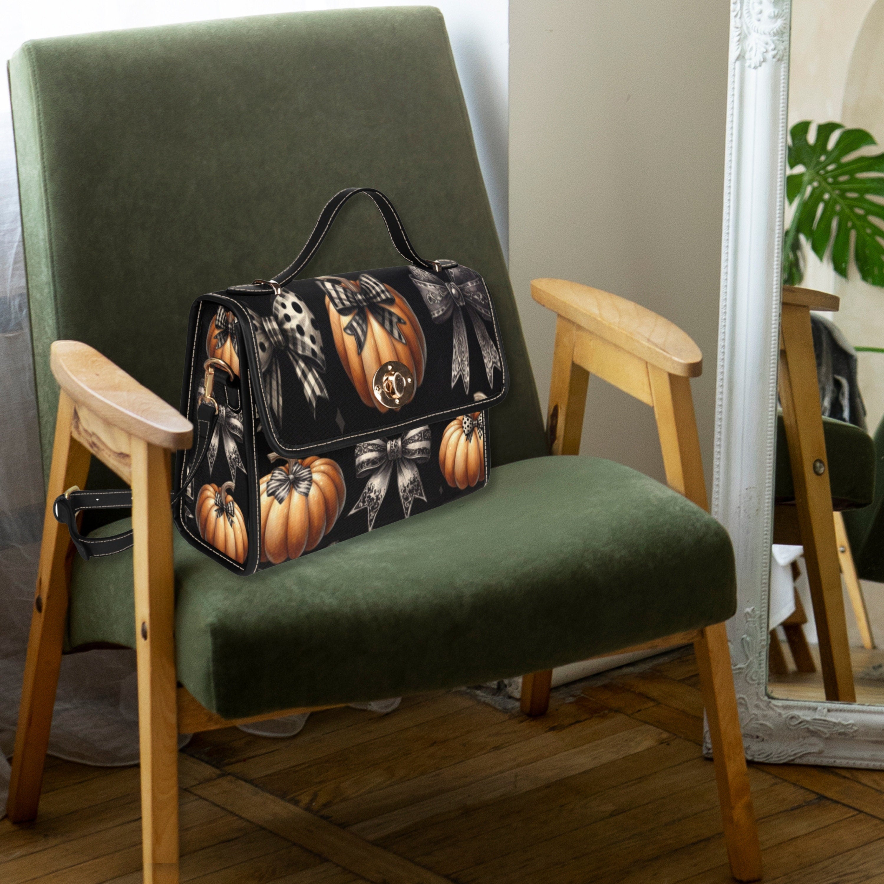 Coquette Pumpkin Satchel Bag