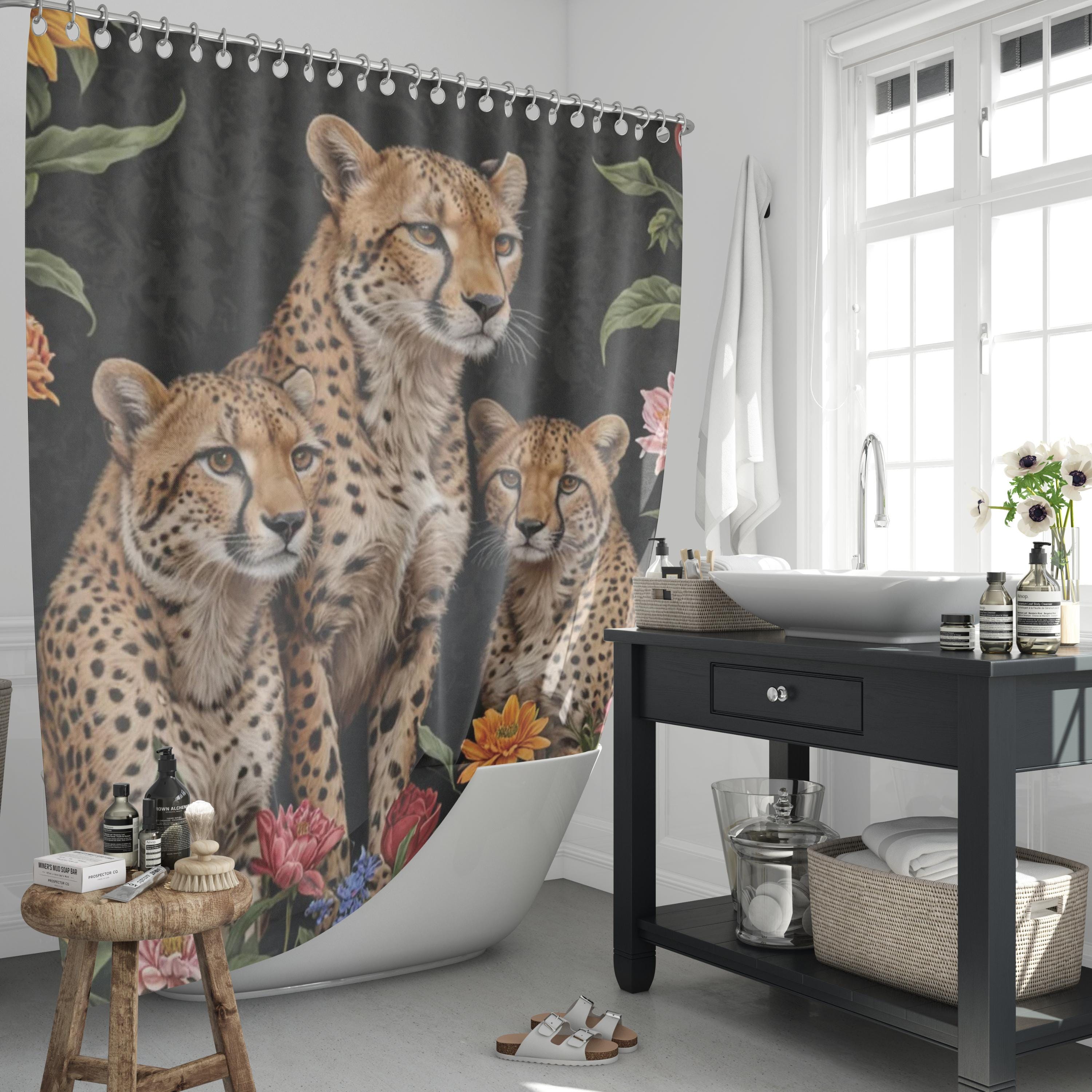 Cheetah Shower Curtain