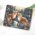 Under Fox Moon Mouse Pad