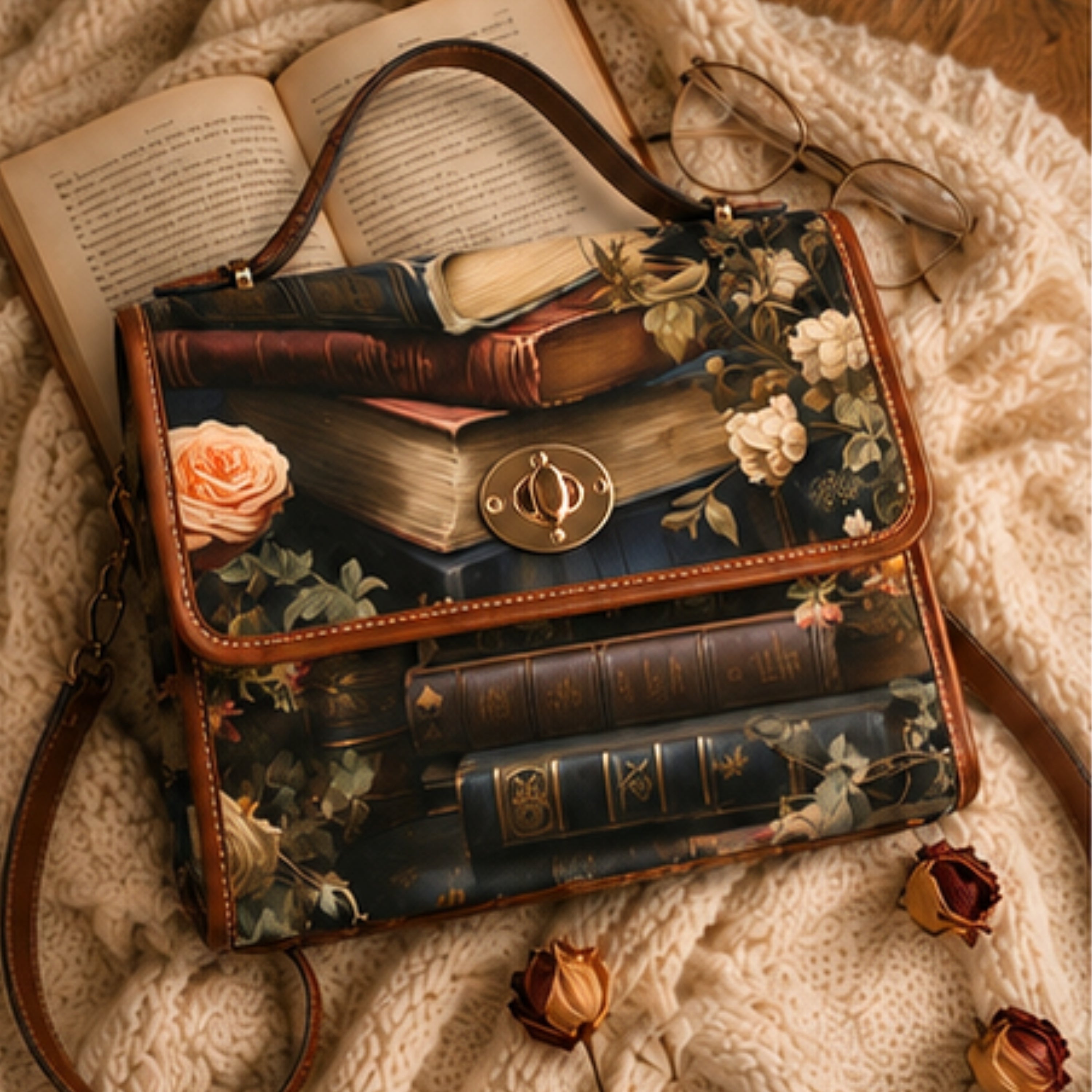 Books satchel bag