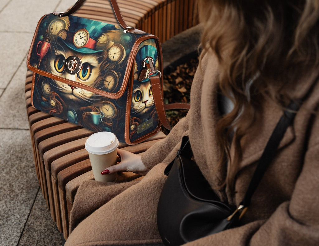 Cheshire Cat Satchel Bag