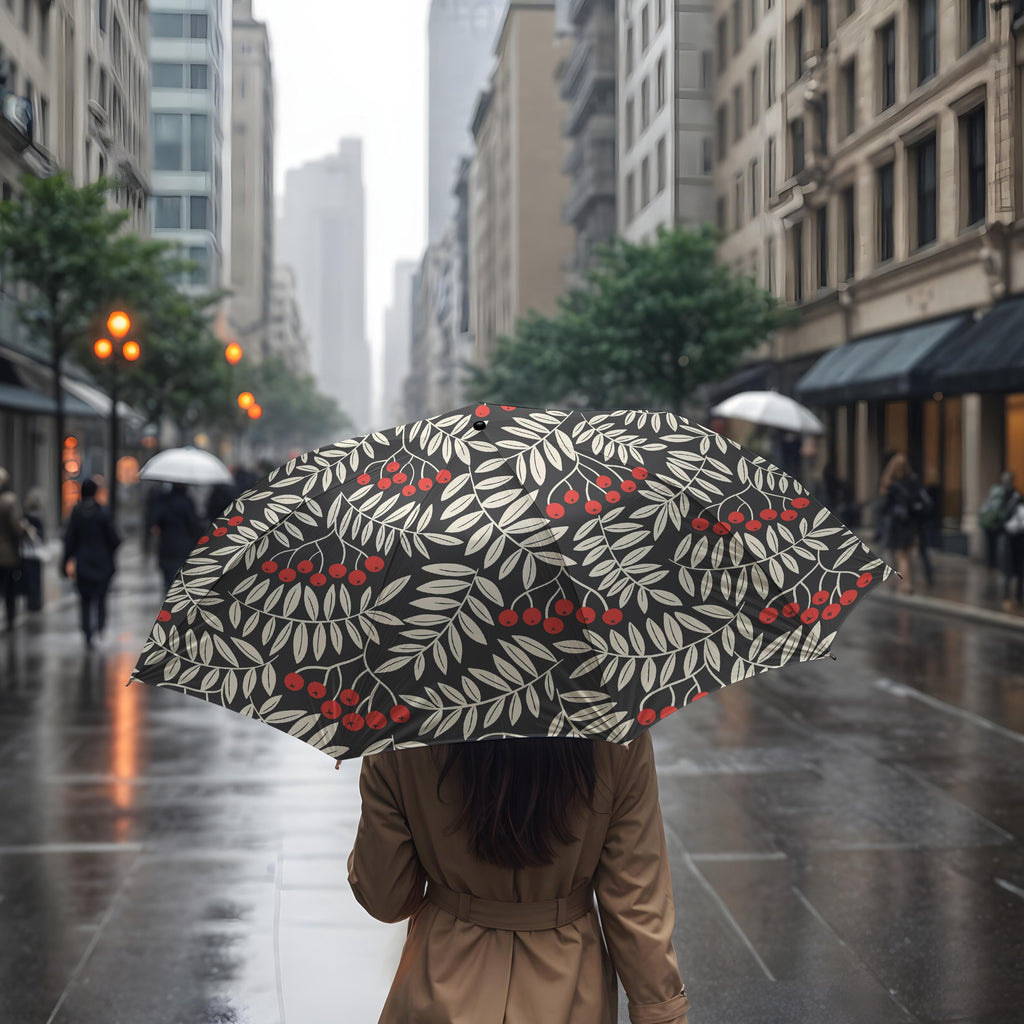 Winter Berries Umbrella