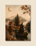 Witches Boat Art Print
