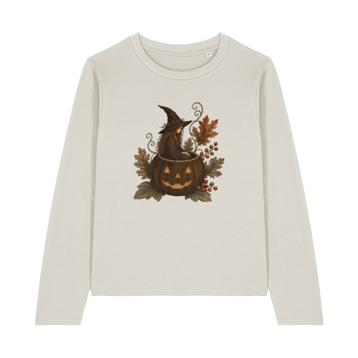 Witch Pumpkin Long Sleeve Top