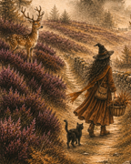 Witches Walk Art Print