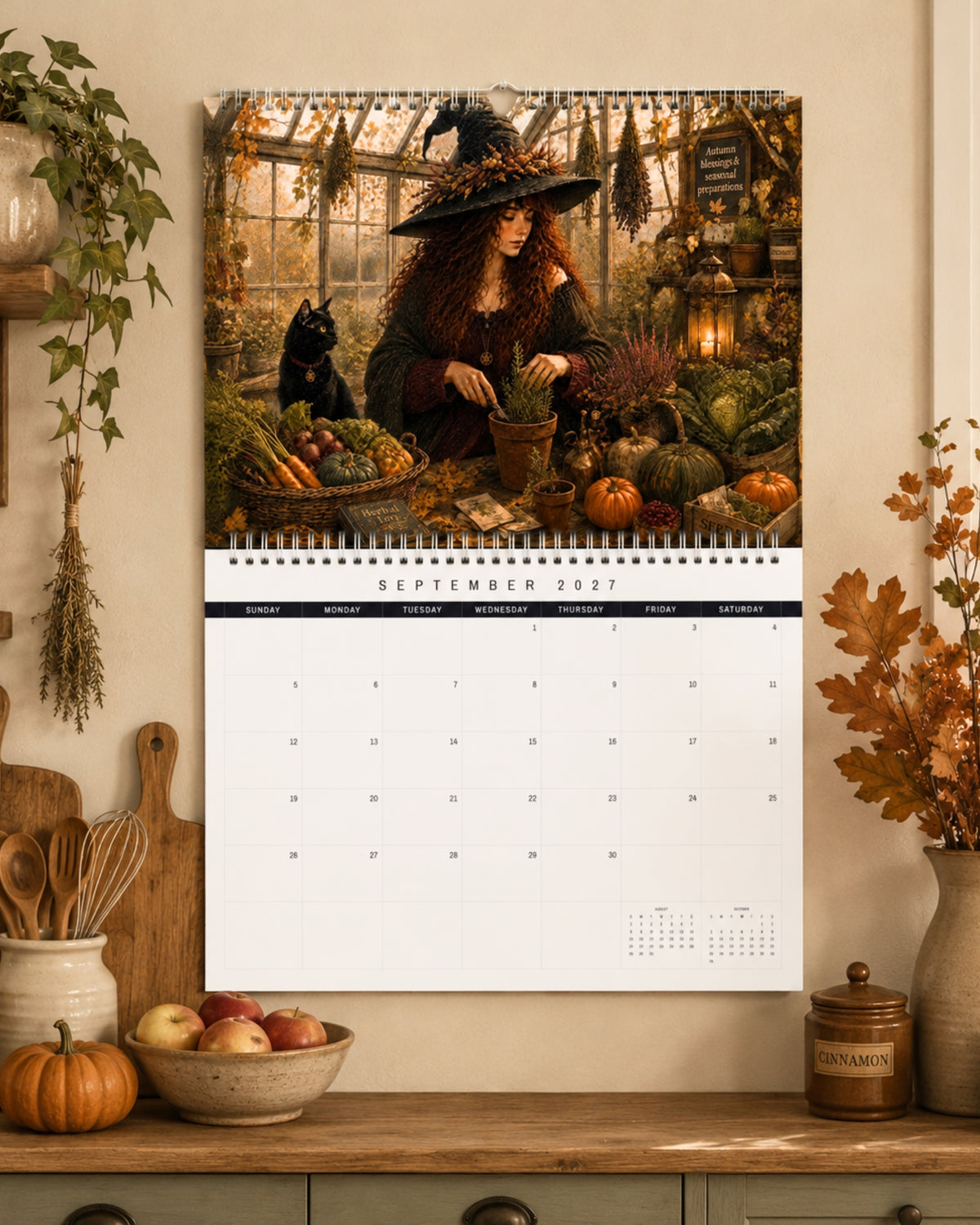 Witches Year Calendar 2027