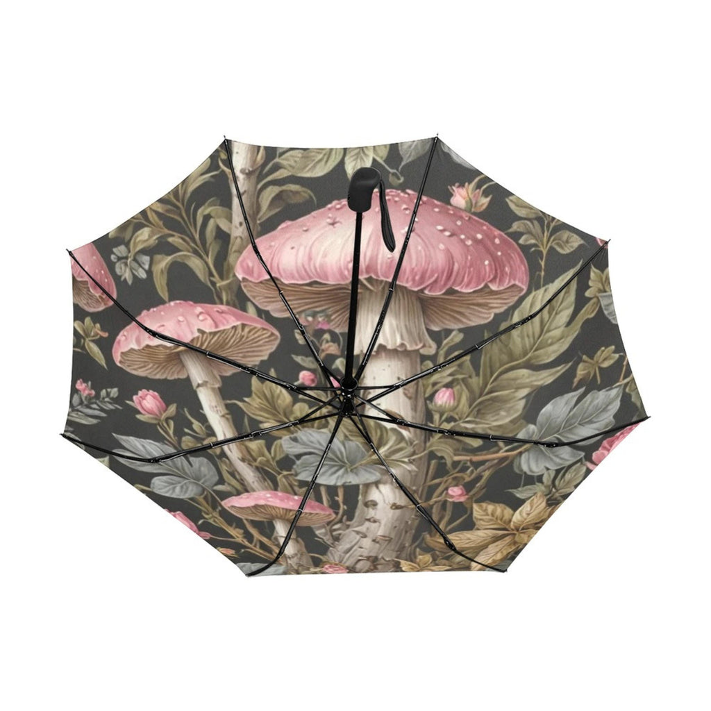 Pink Mushrooms Umbrella