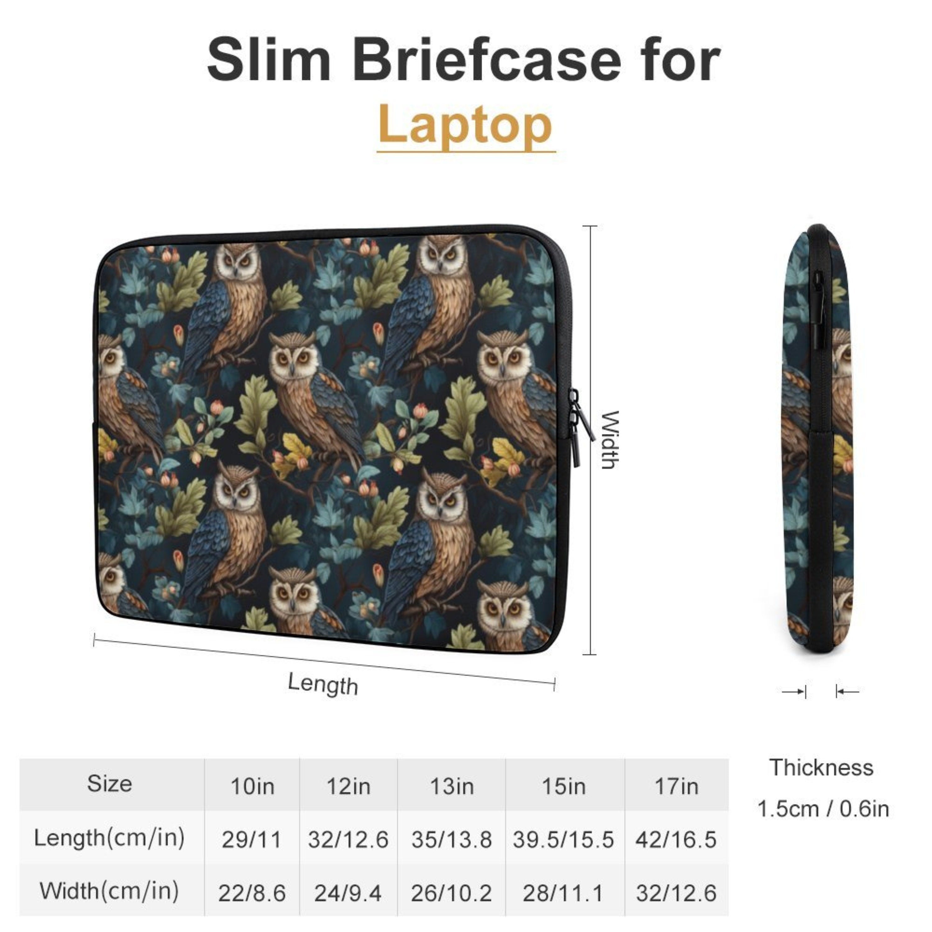 Owls Laptop Sleeve