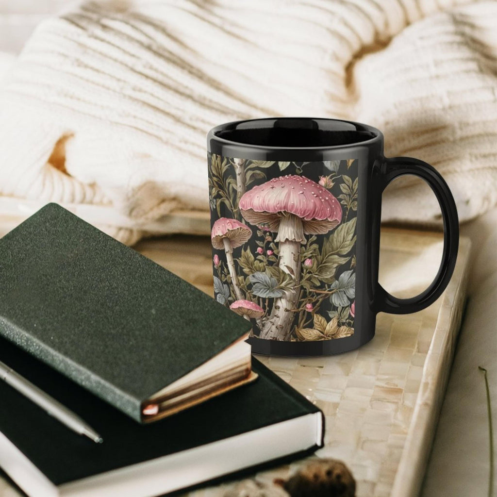 Pink Mushroom Mug