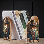 Gentleman Fox Bookends