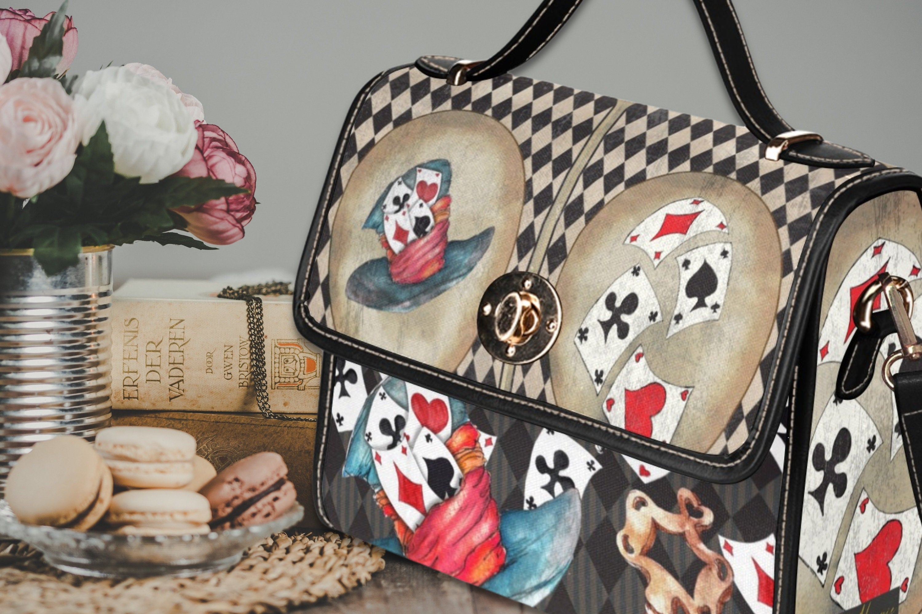 Mad Hatter Satchel Bag