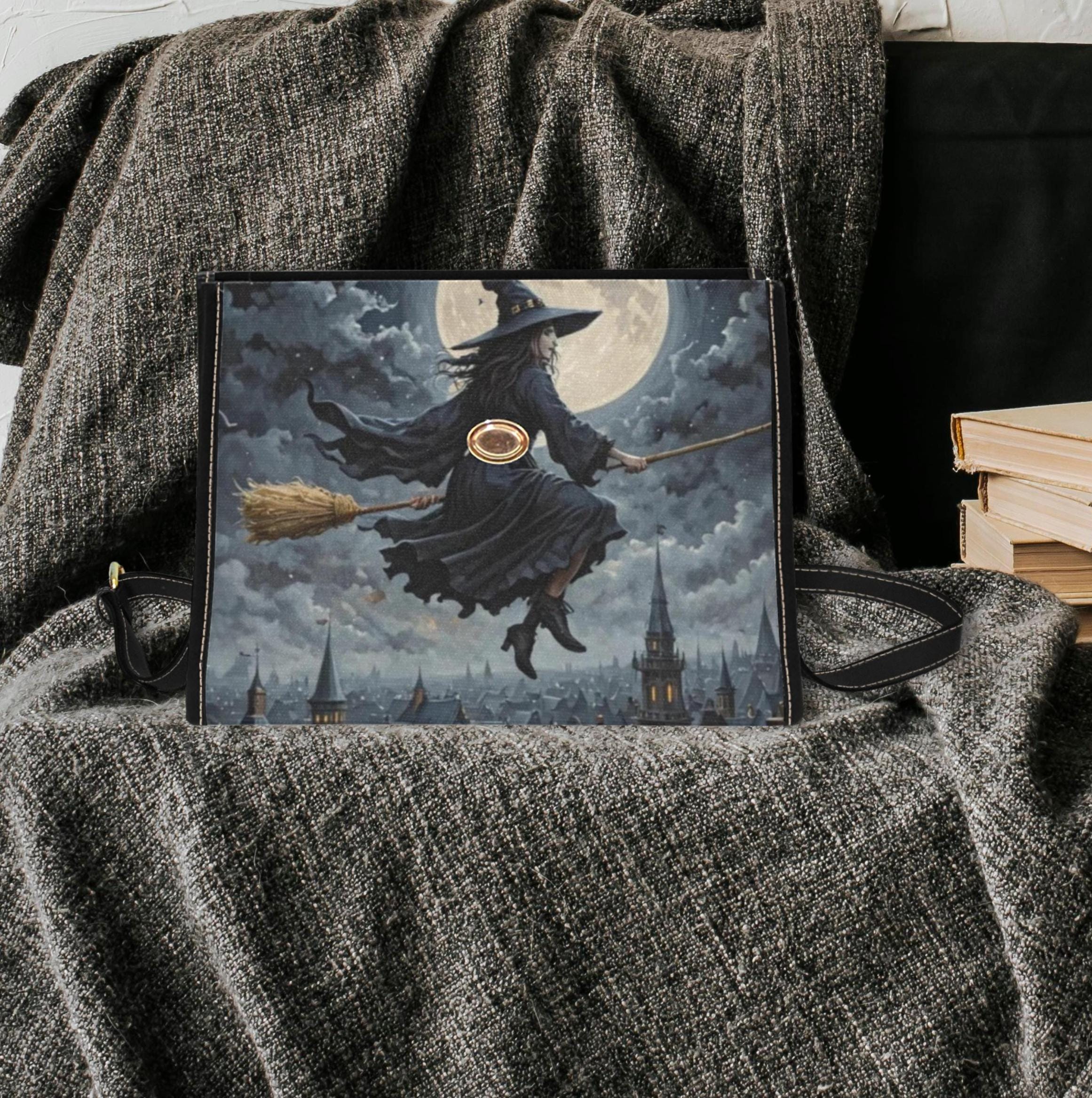 Flying Witch Satchel Bag