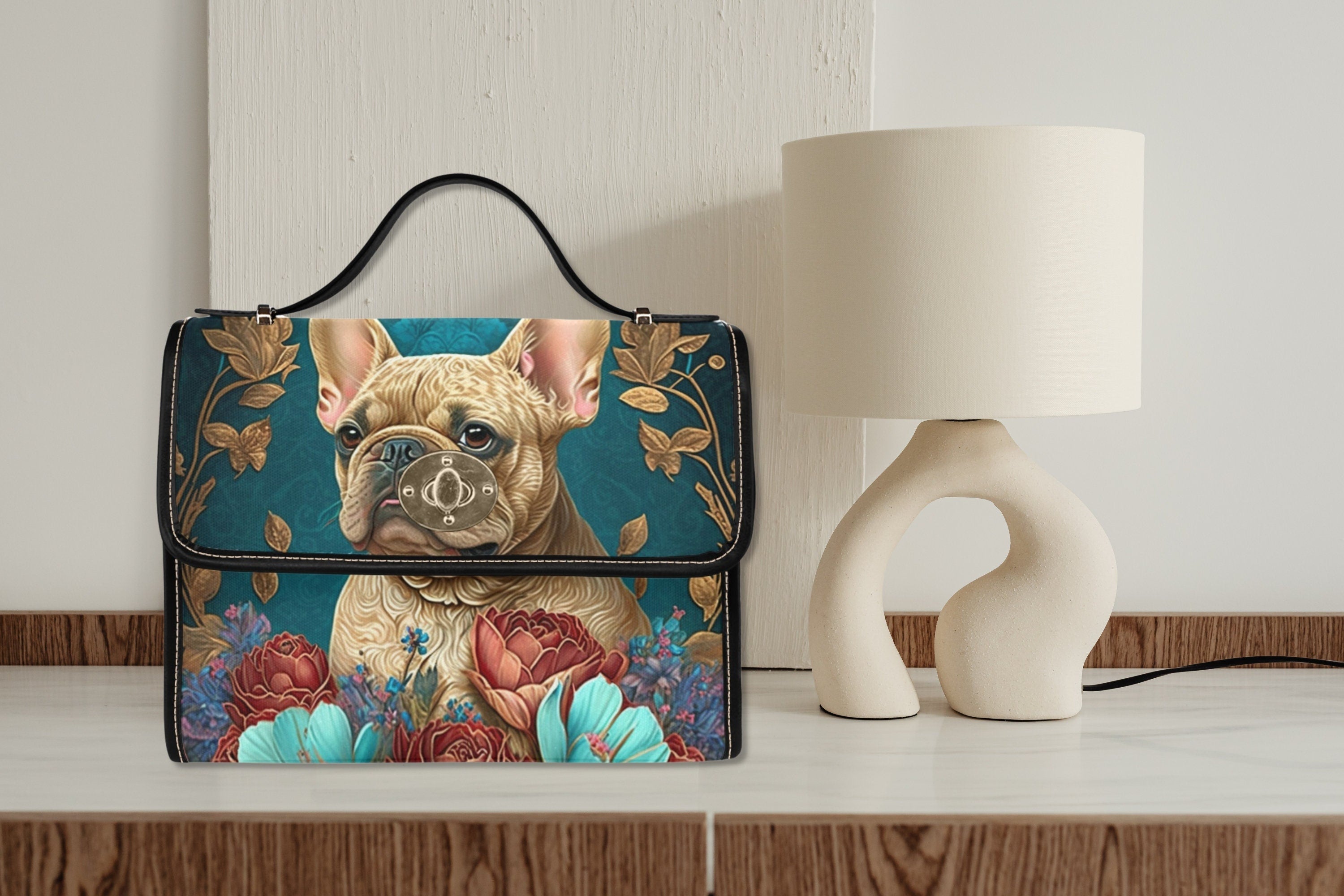 Frenchie Satchel Bag