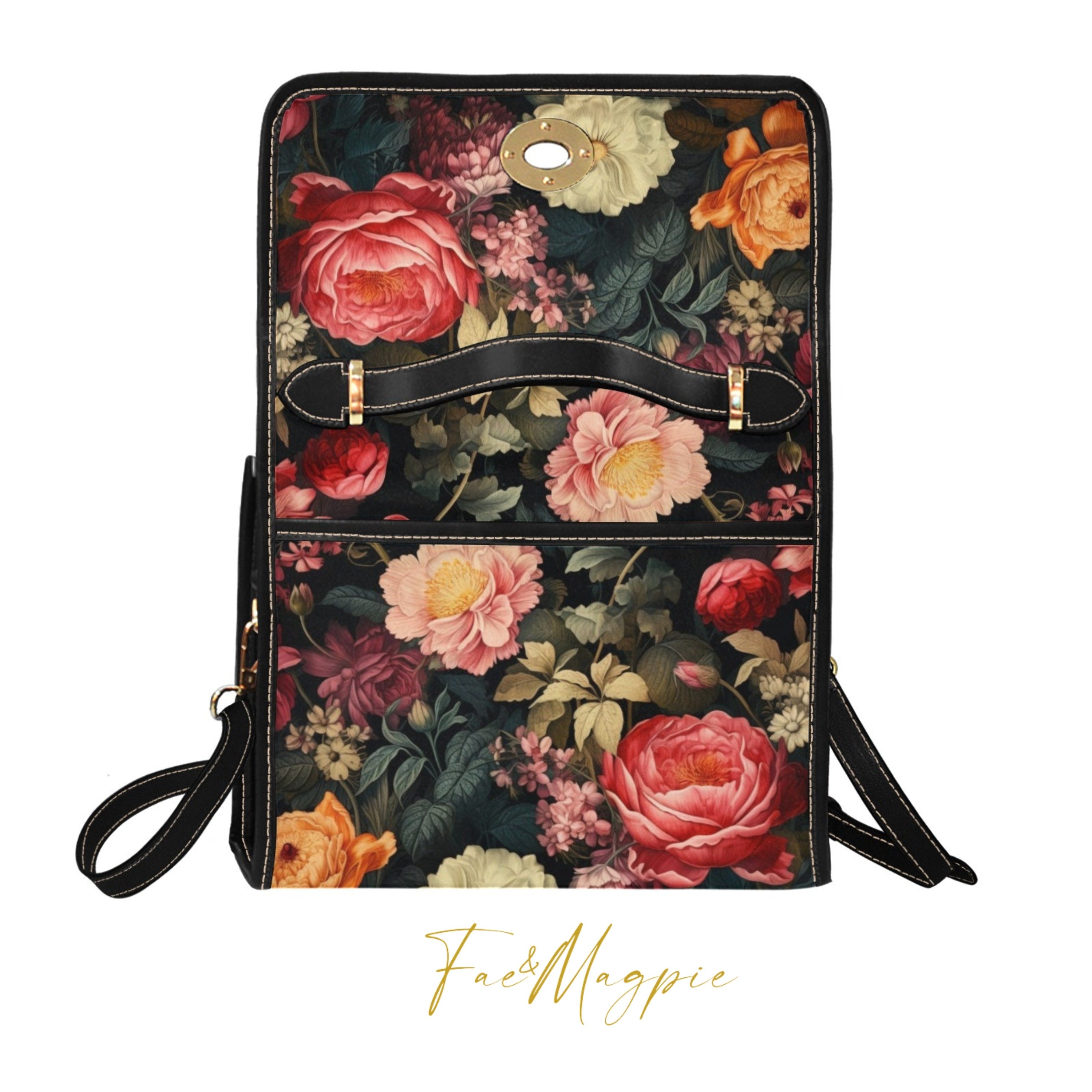 Botanical Satchel Bag