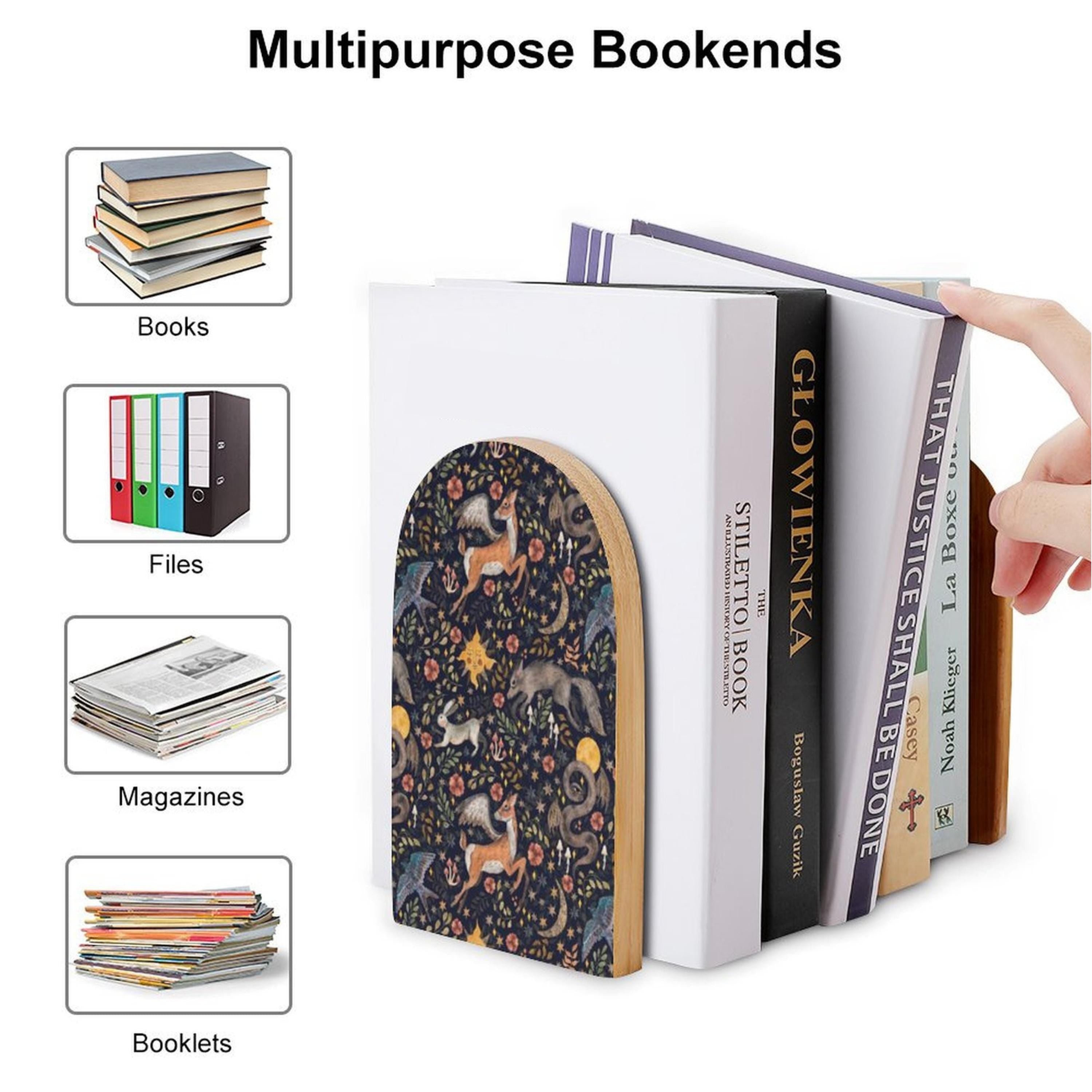 Forest Animals Bookends