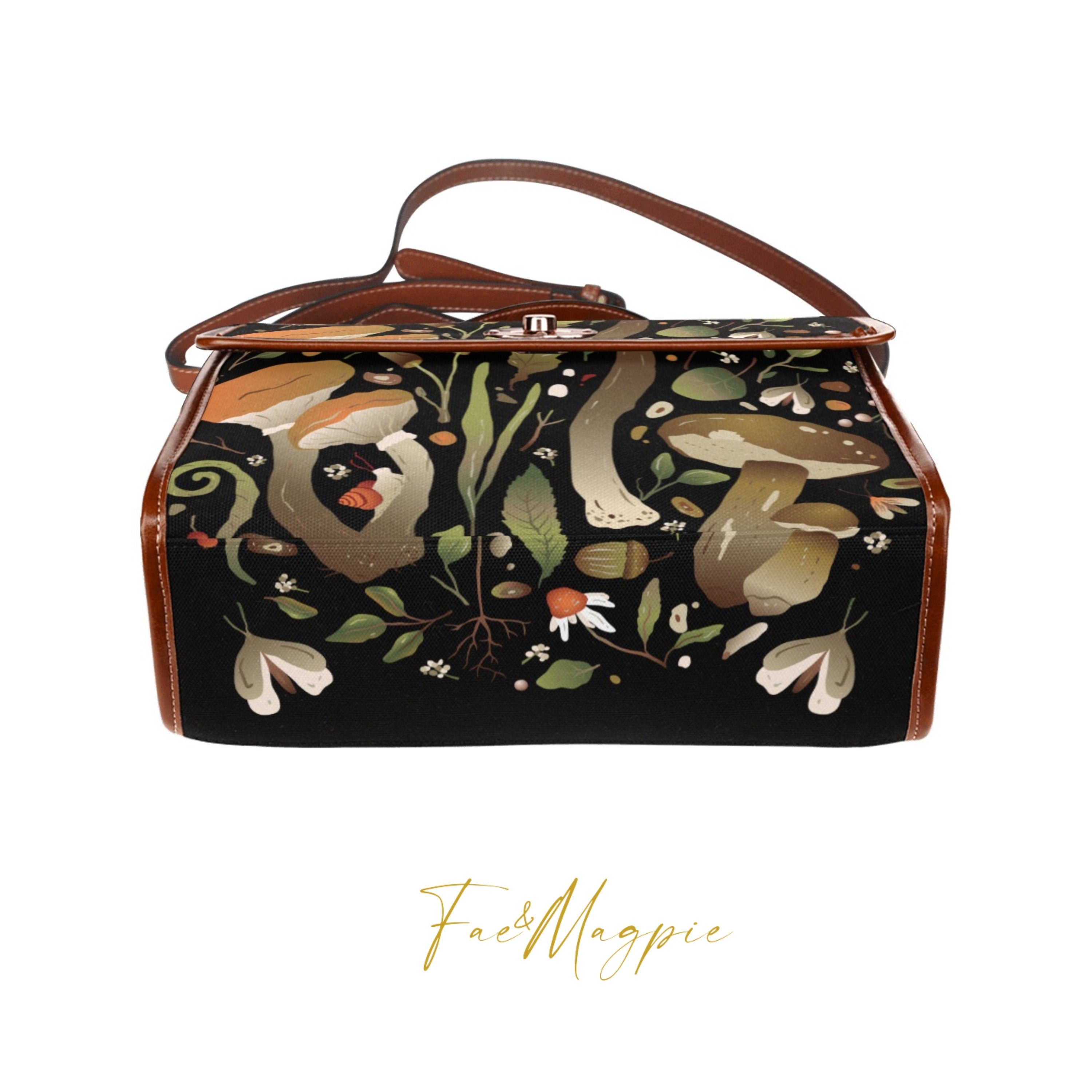 Mushrooms Satchel Bag