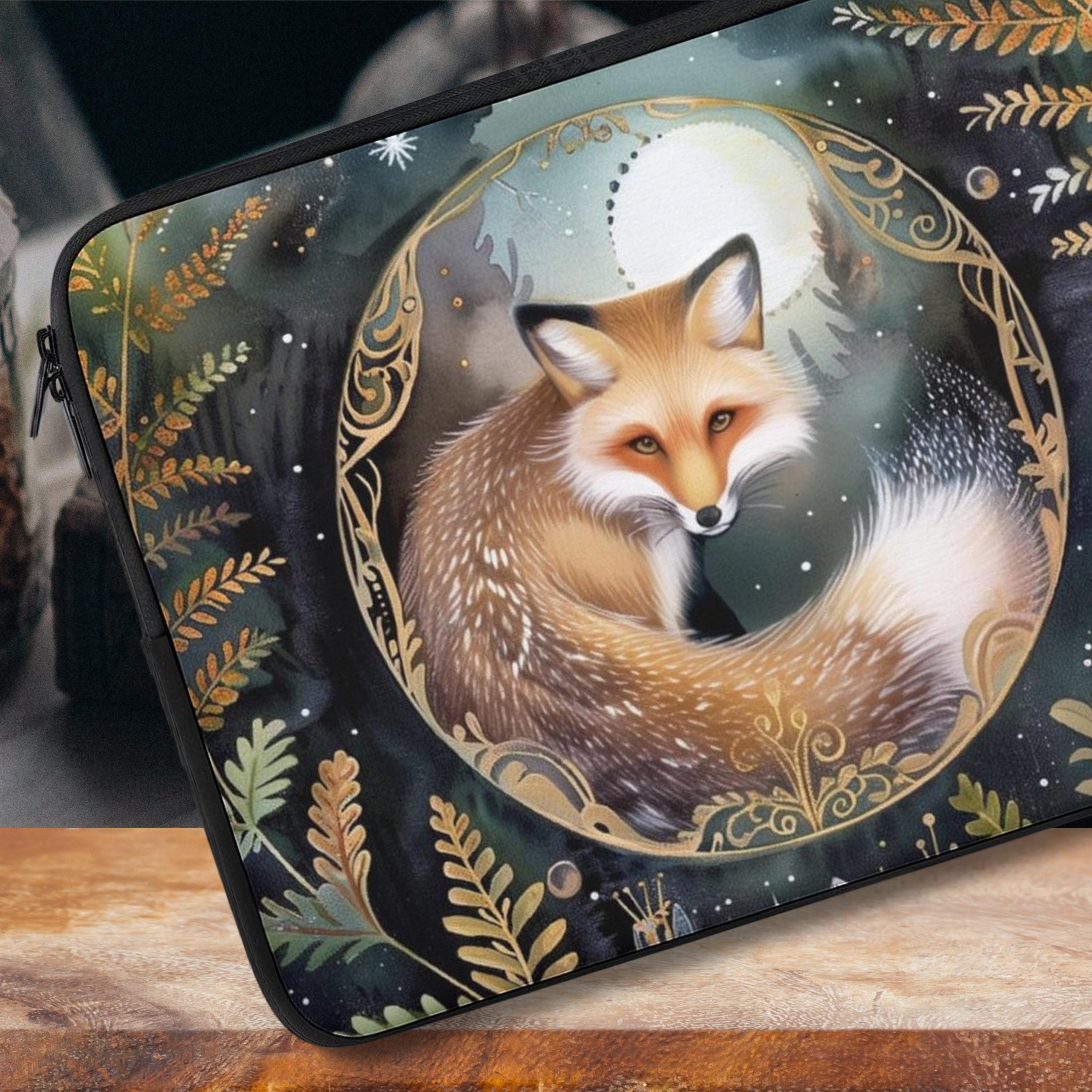 Lunar Fox Laptop Sleeve