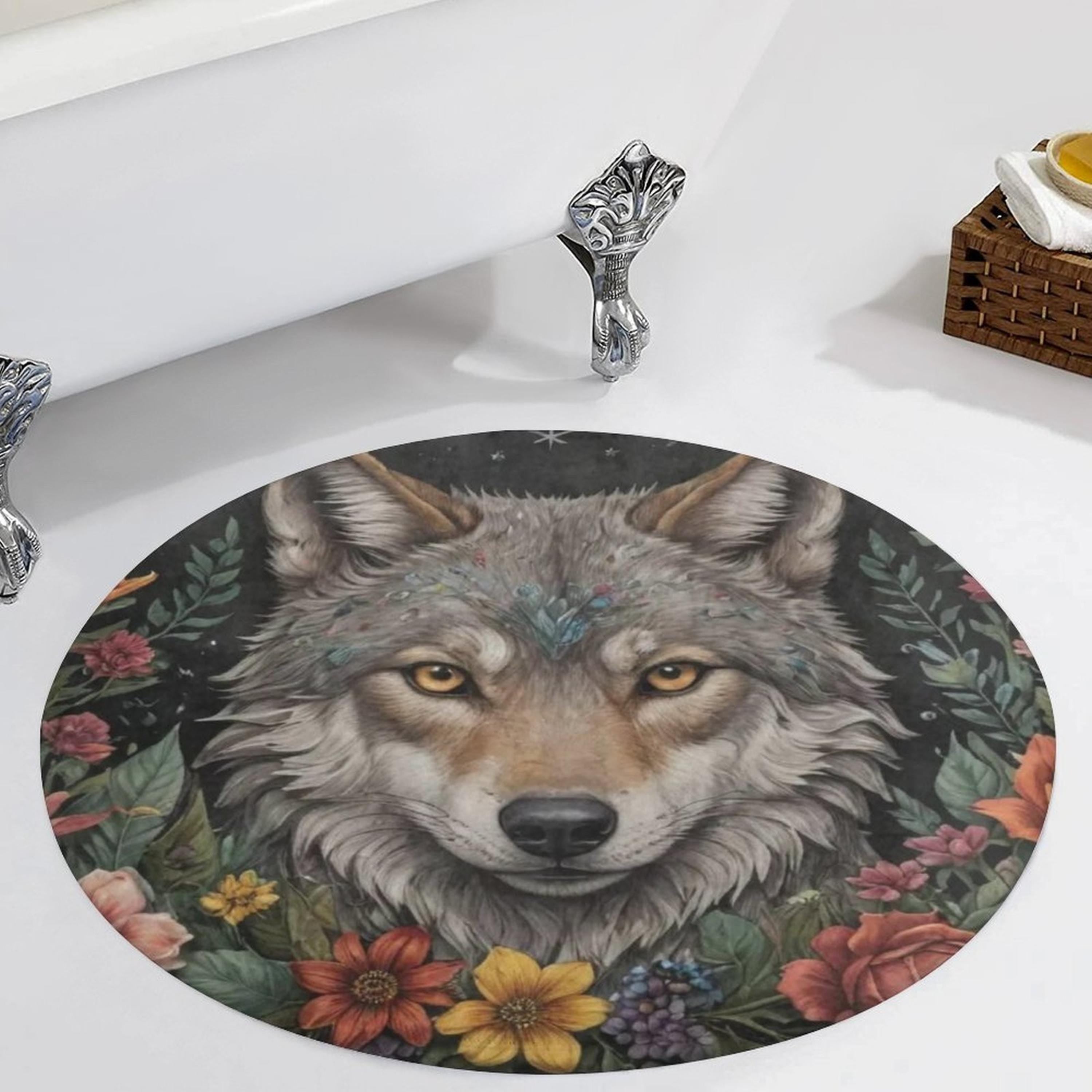 Wolf Floor Mat