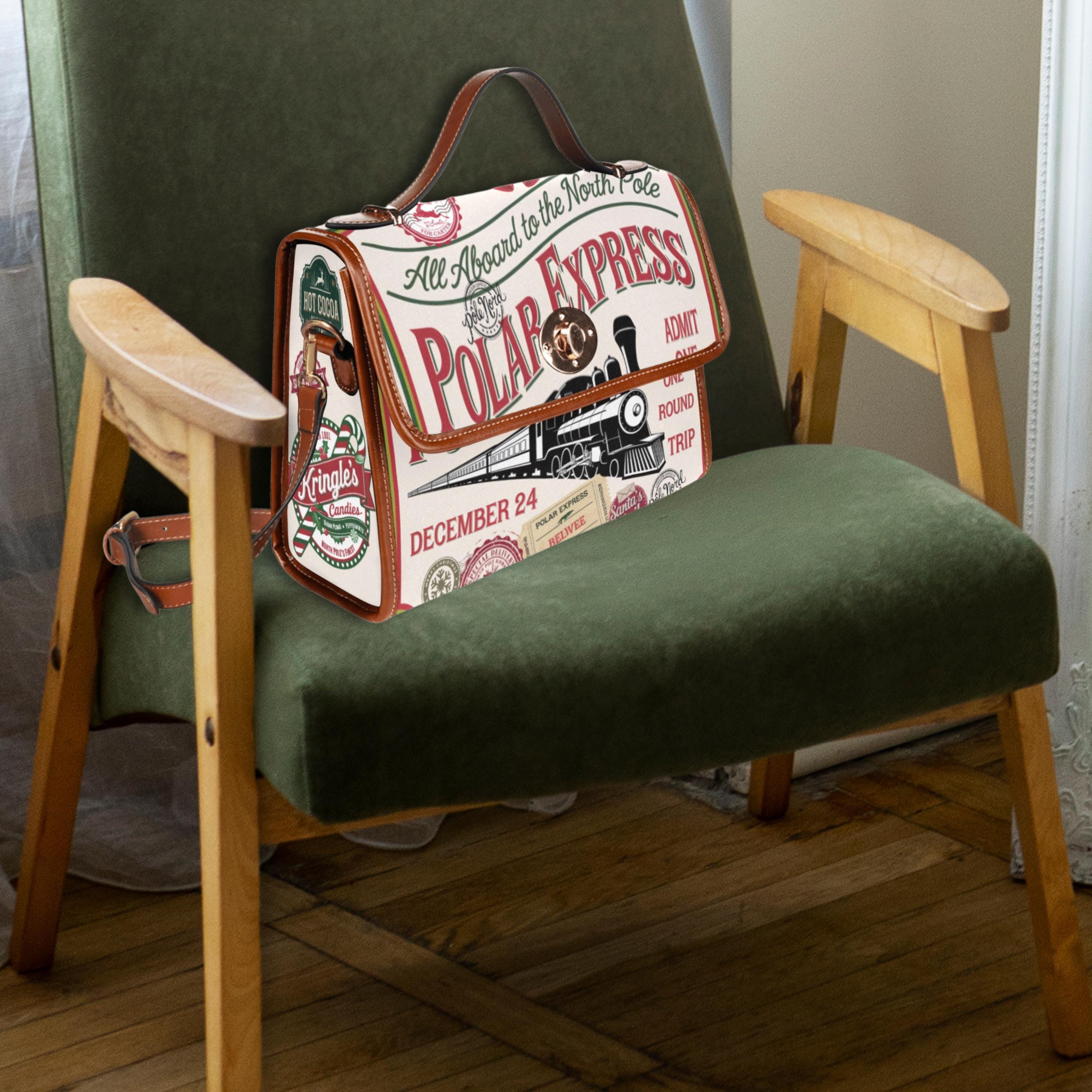 All Aboard Train Satchel Bag