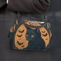 Halloween Cat Kisslock Bag