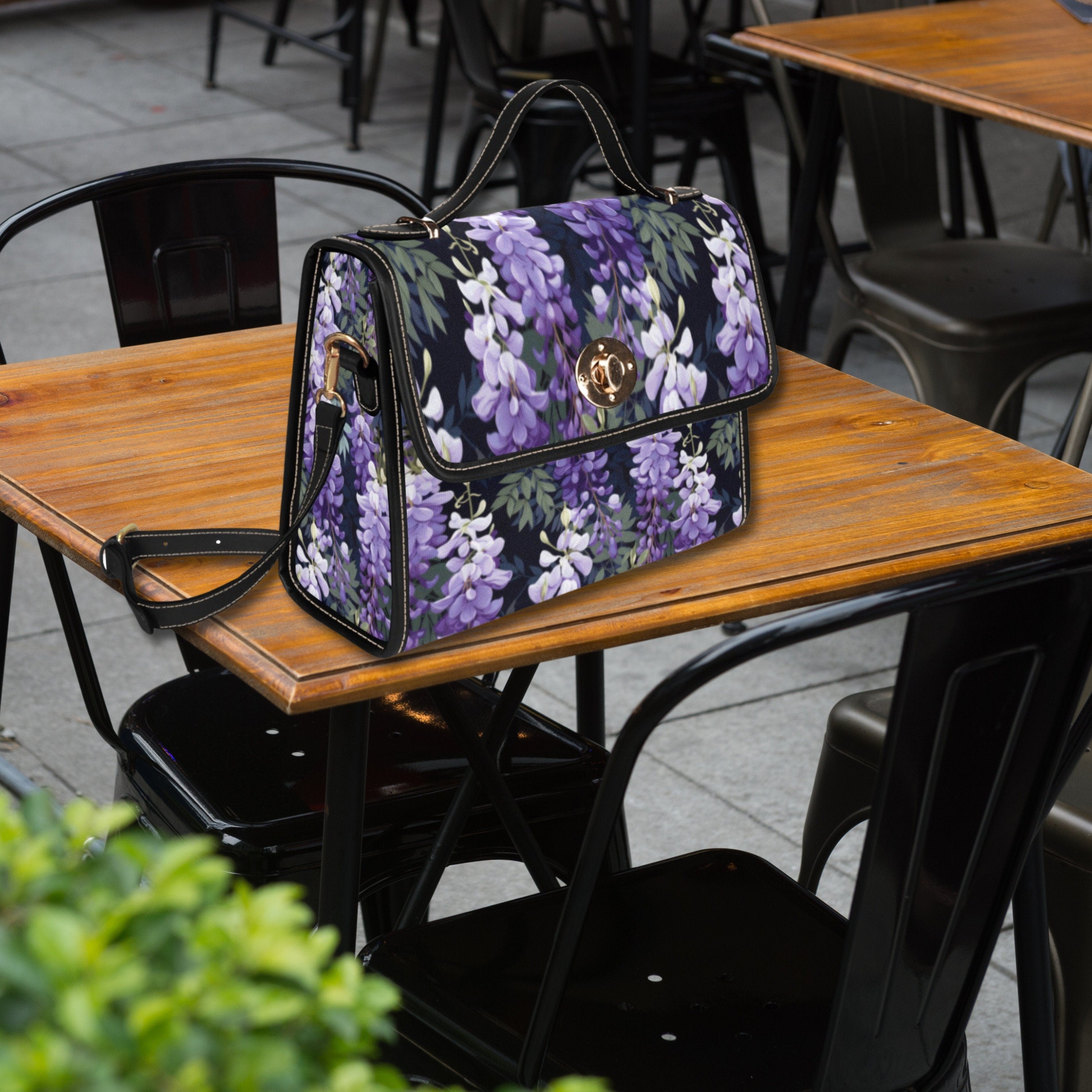 Wisteria Satchel Bag