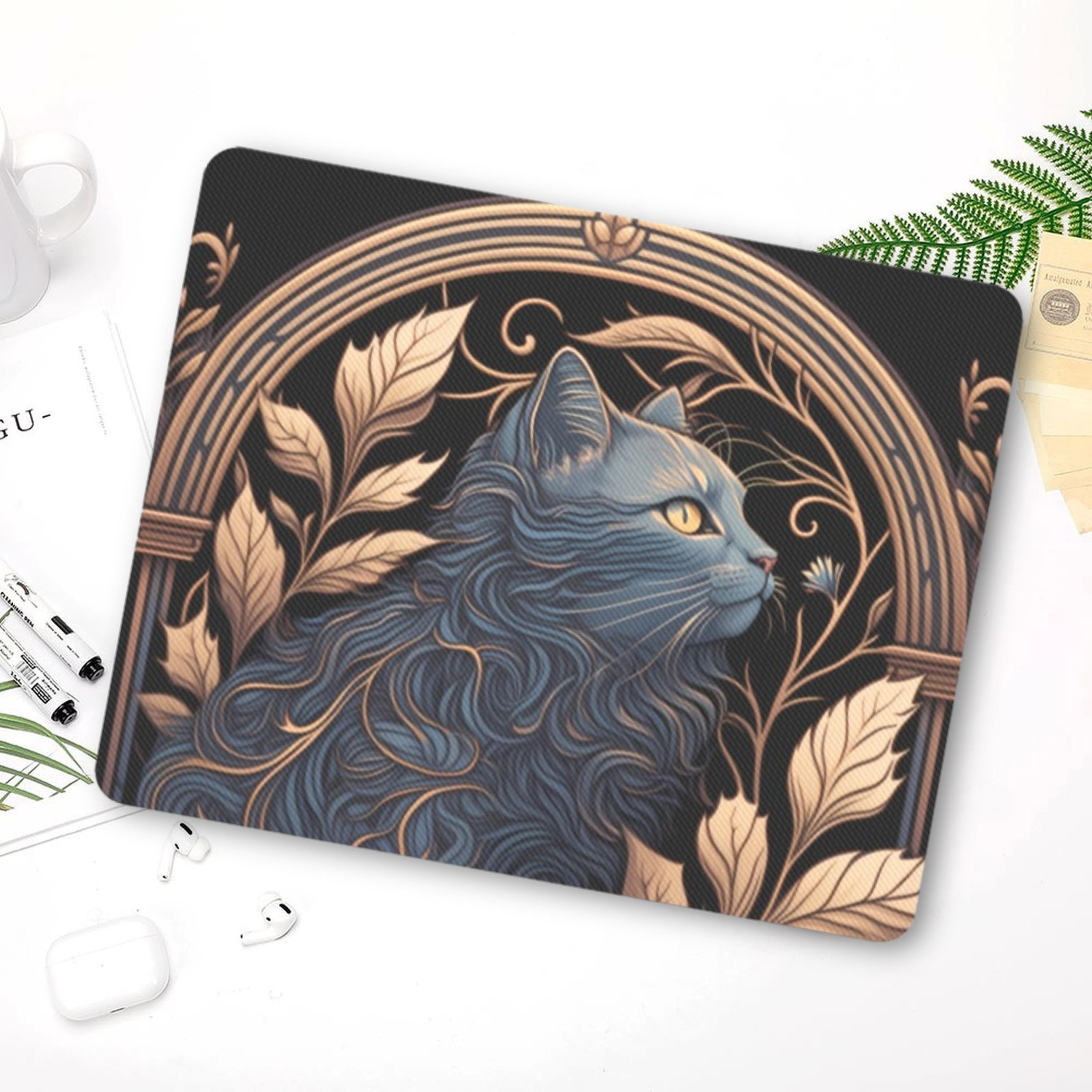 Mystic Cat Mouse Pad