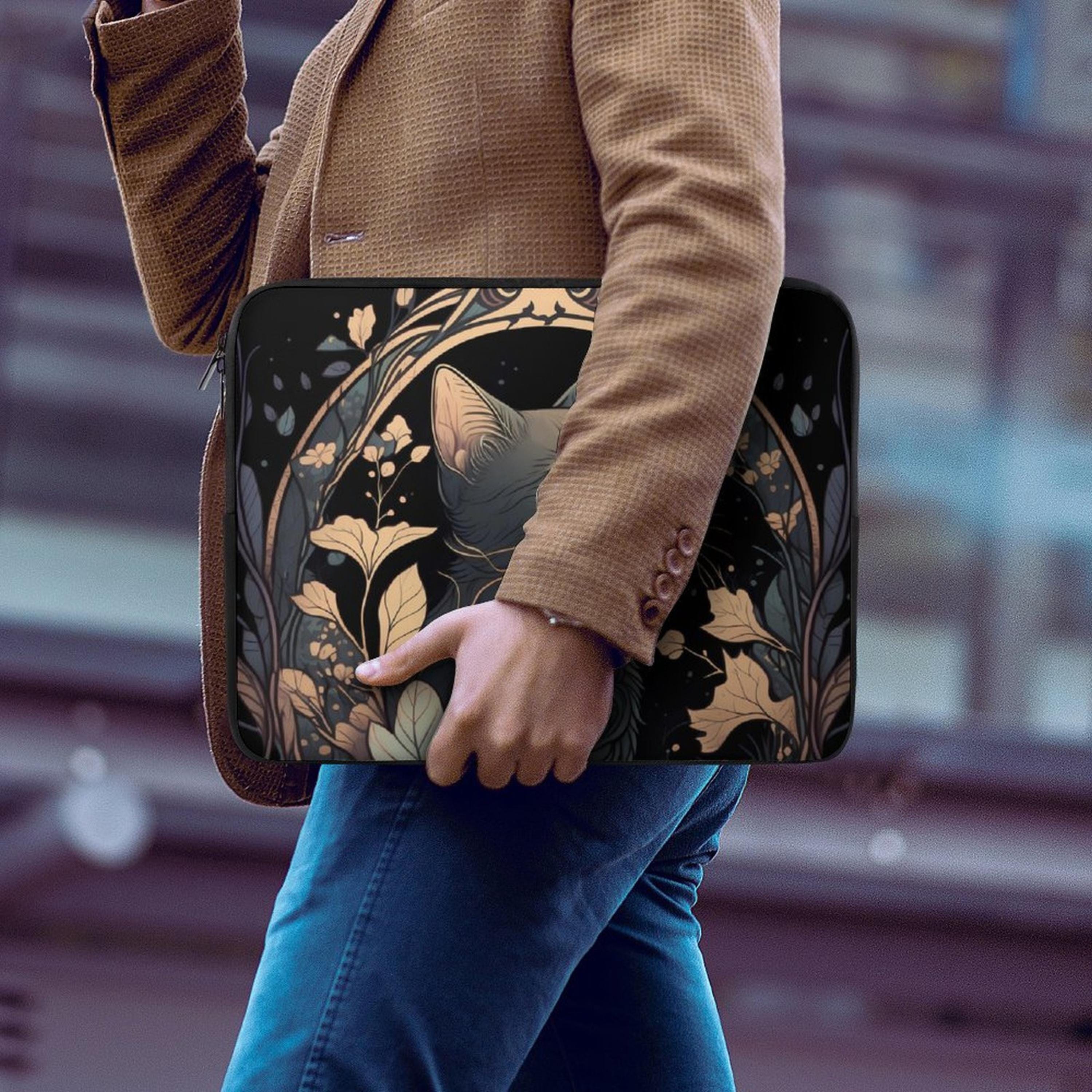 Mystic Cat Laptop Sleeve
