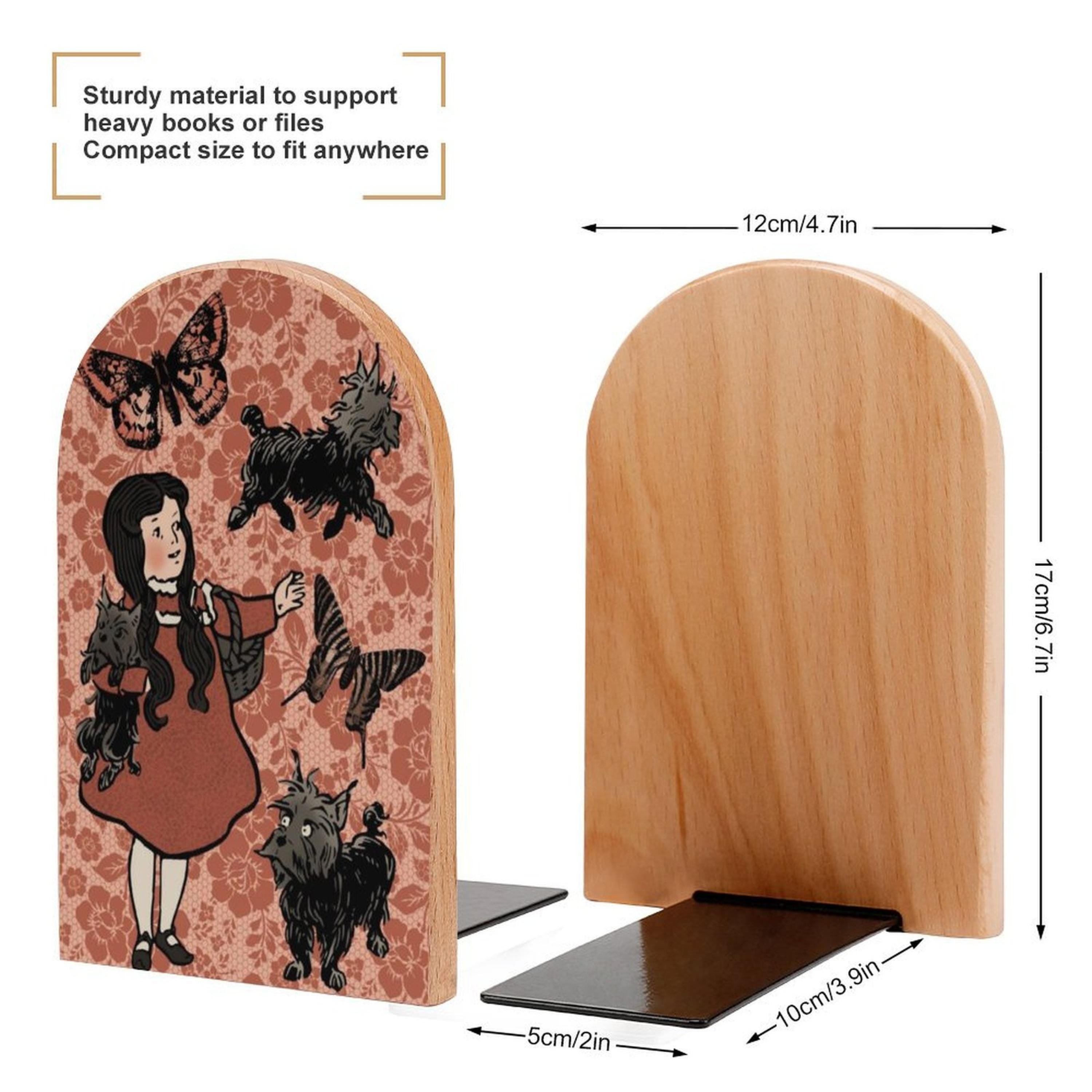 Girl And Dog Bookends