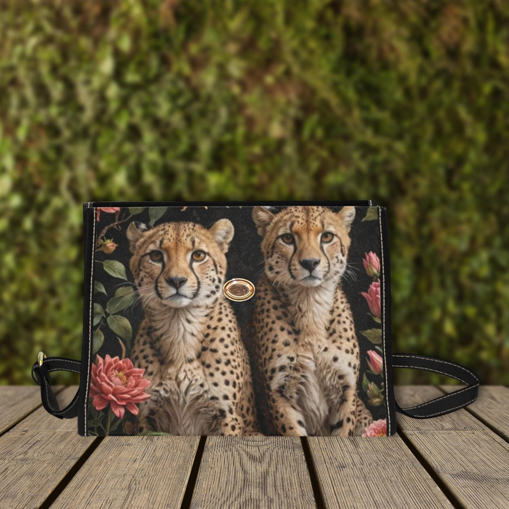 Cheetah Satchel Bag