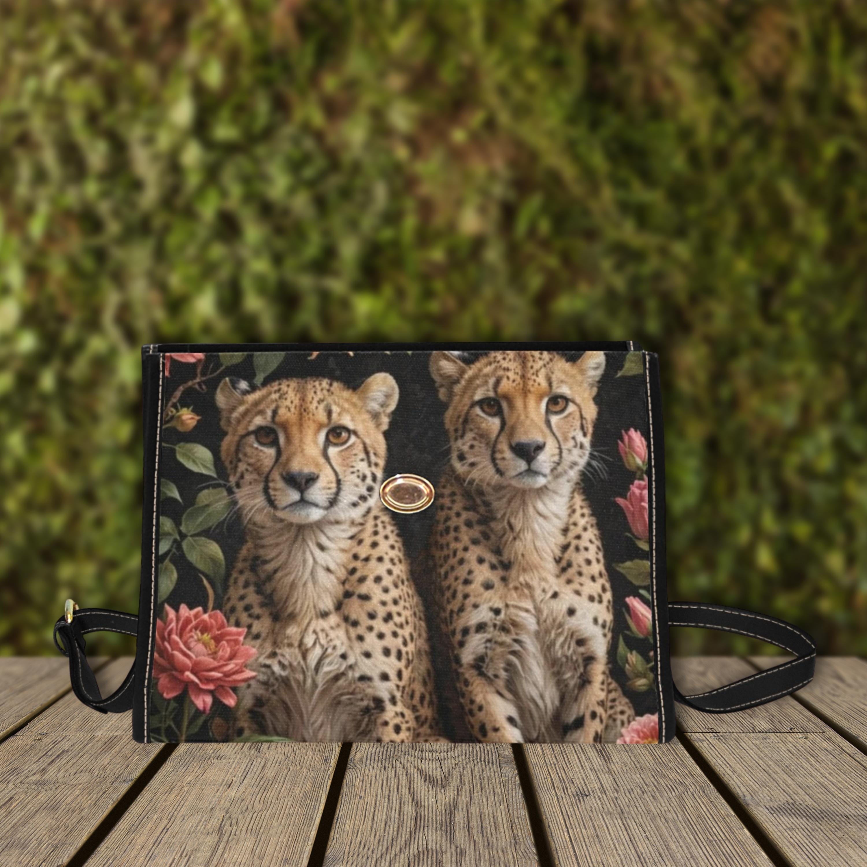Cheetah Satchel Bag