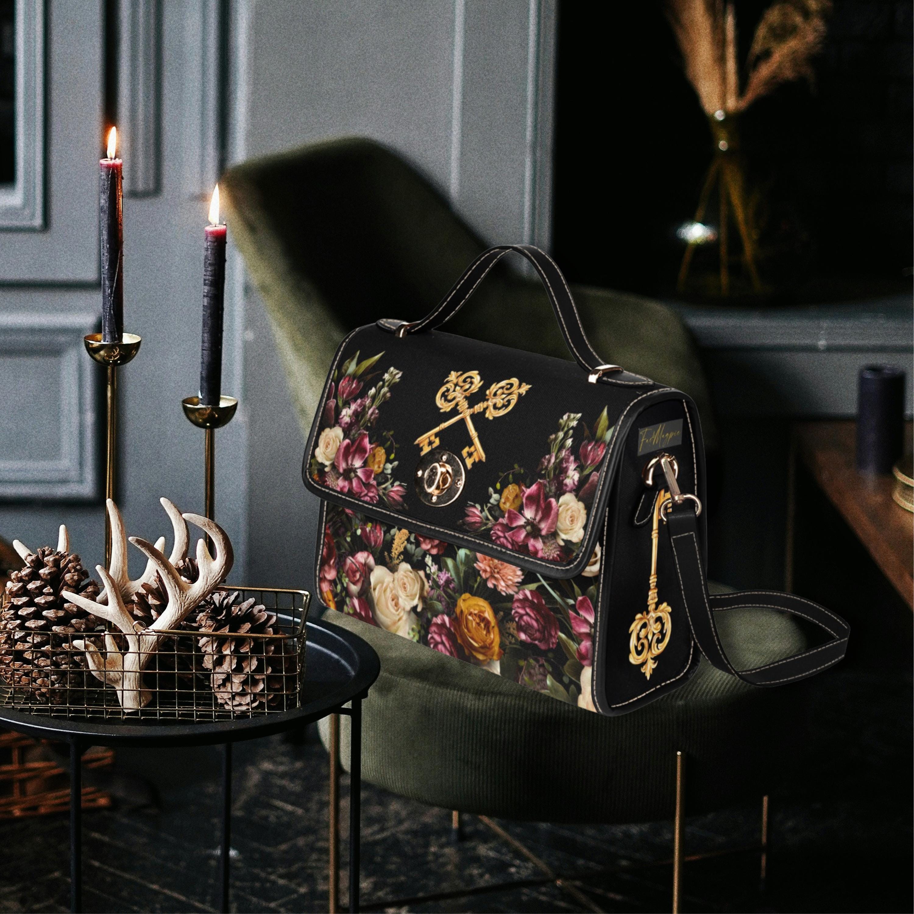 Baroque Keys Satchel Bag