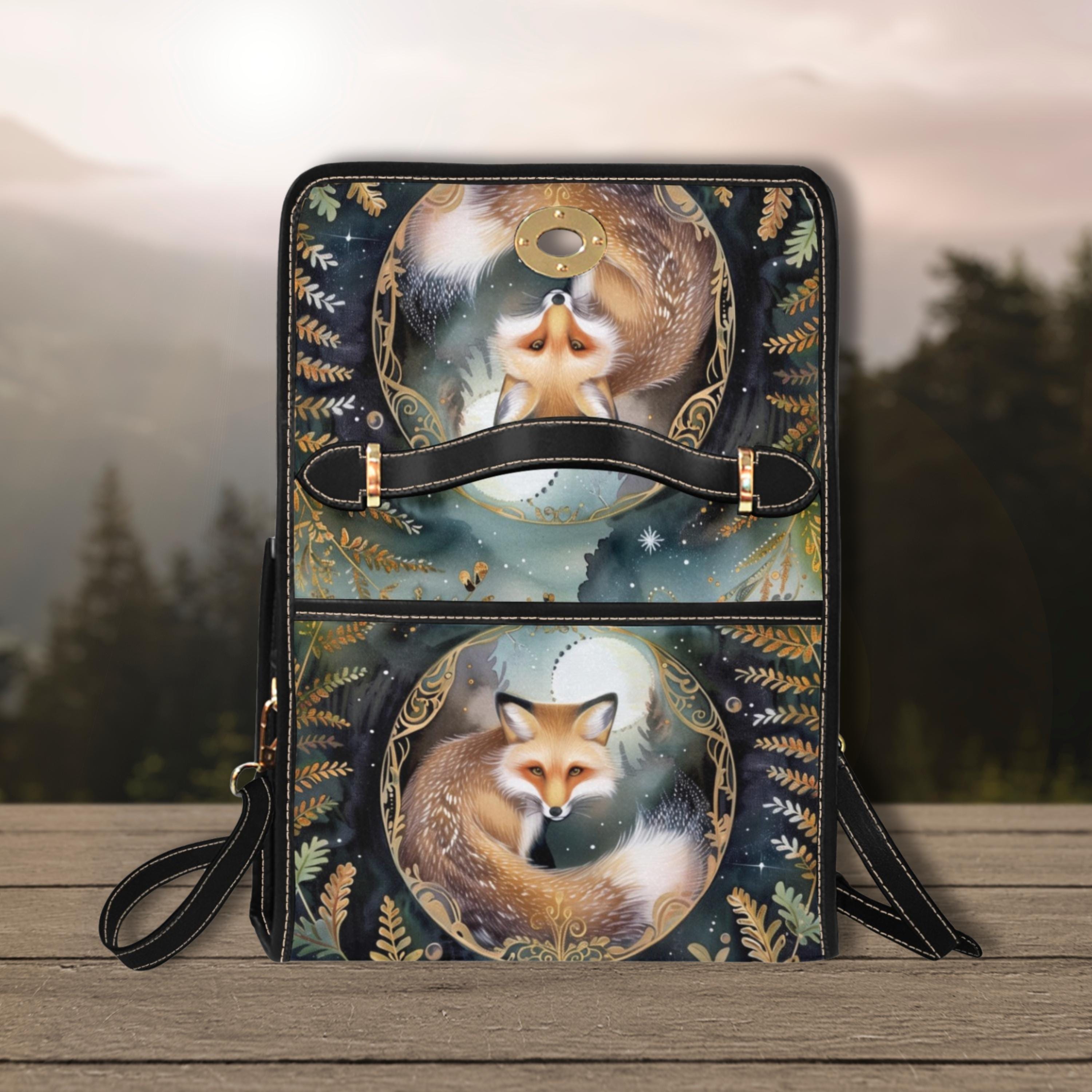 Lunar Fox Satchel Bag