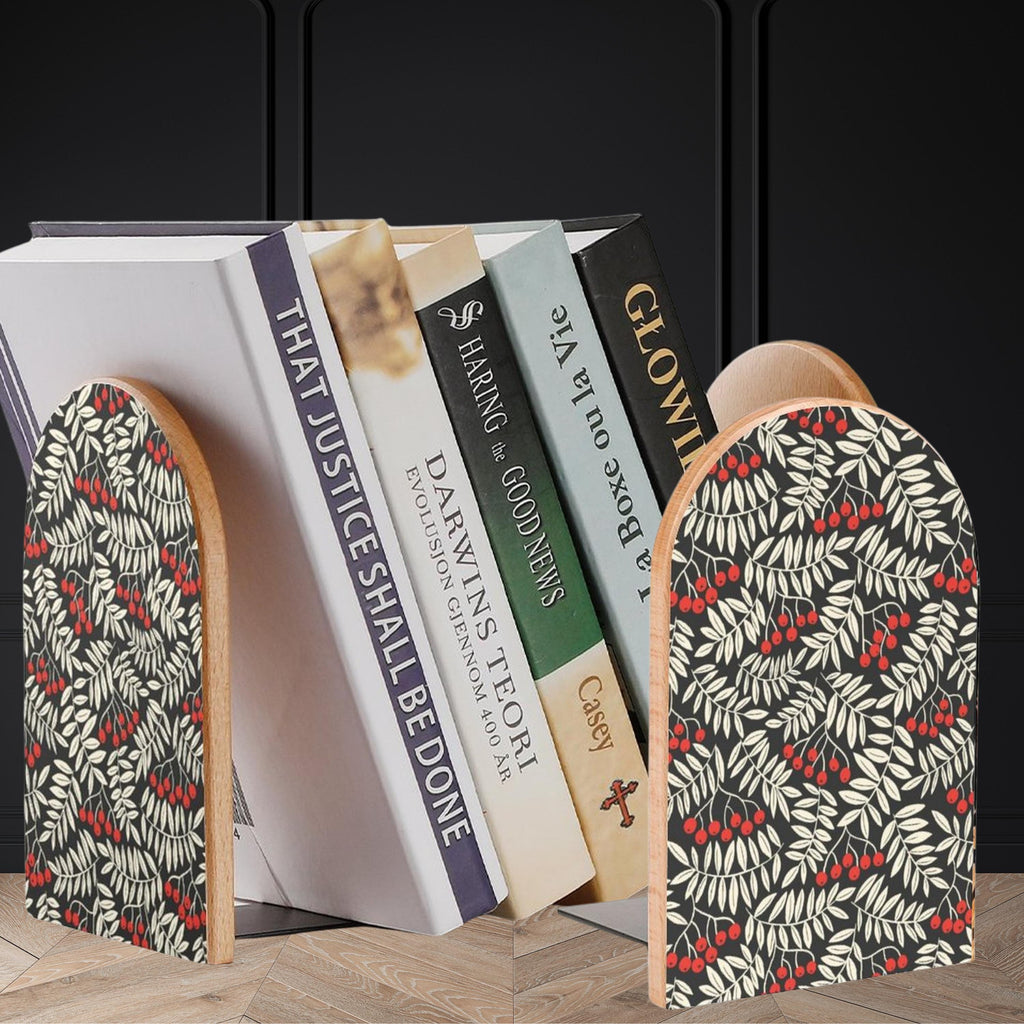 Winter Berries Bookends