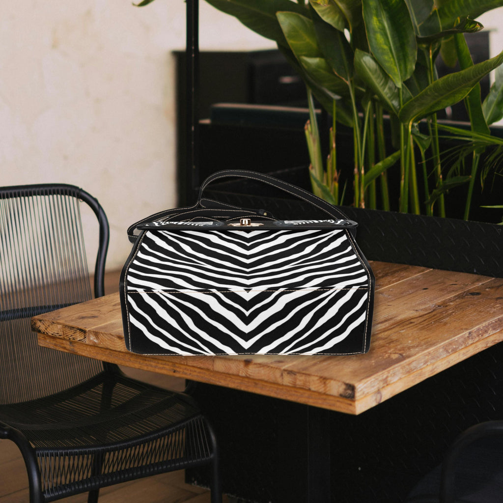 Zebra Satchel Bag