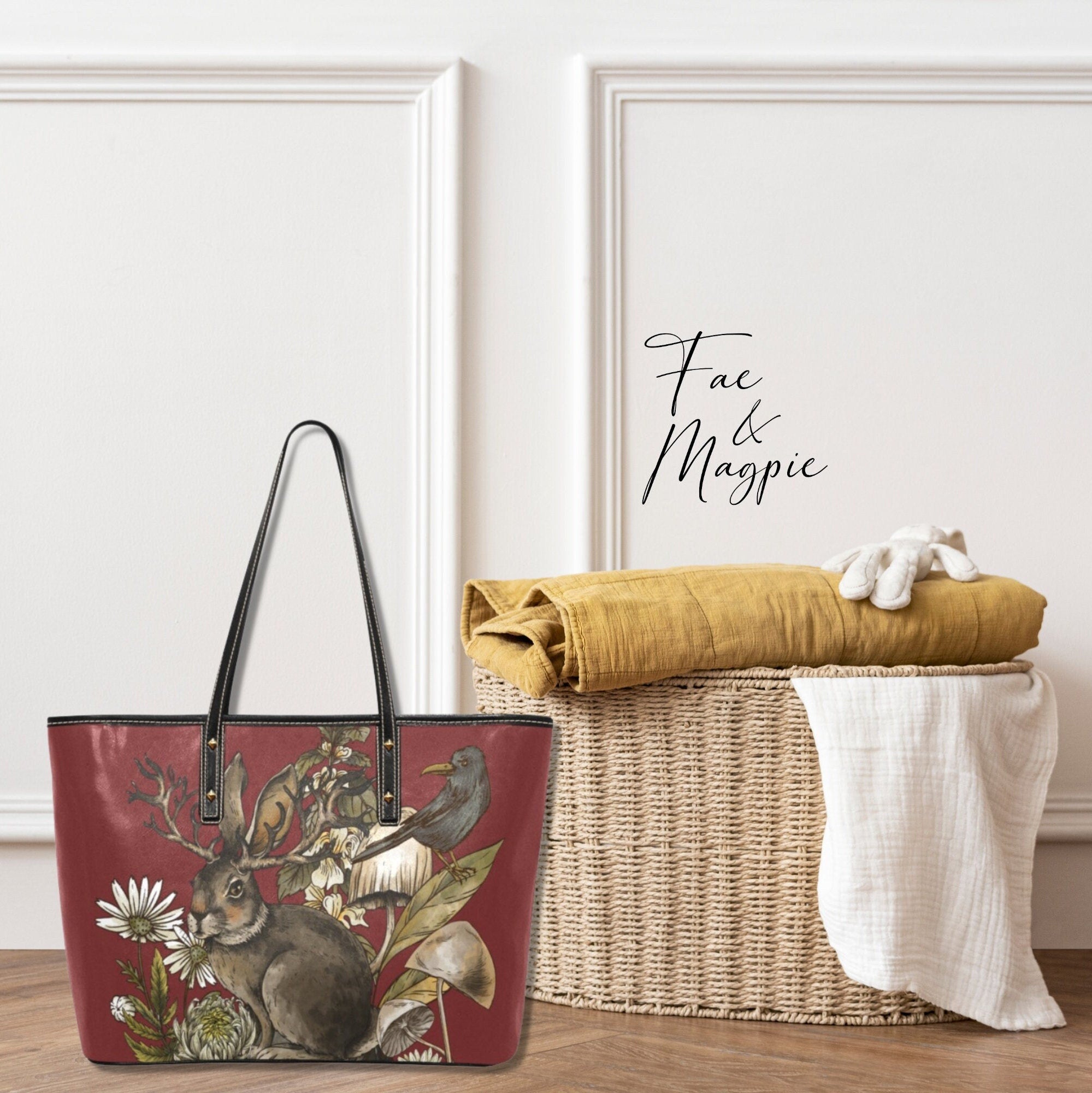 Forest Hare Shoulder Bag