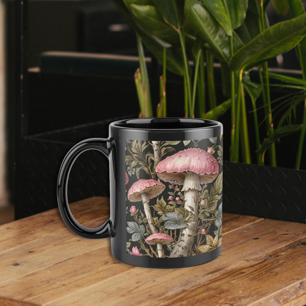 Pink Mushroom Mug