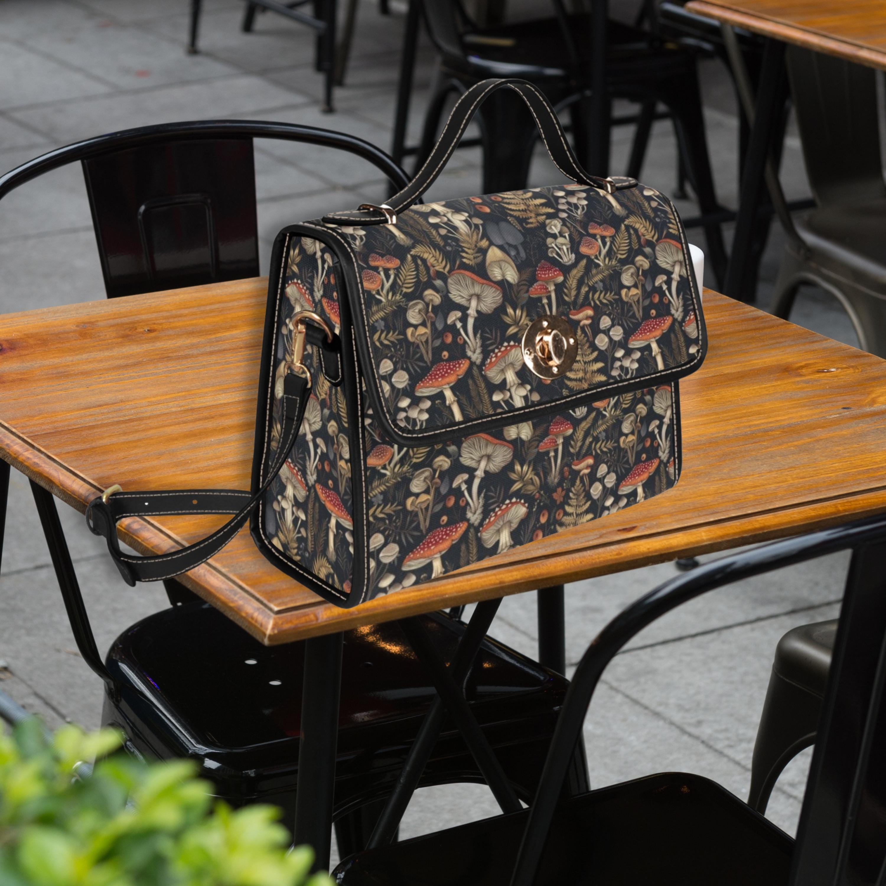 Mushrooms Satchel Bag