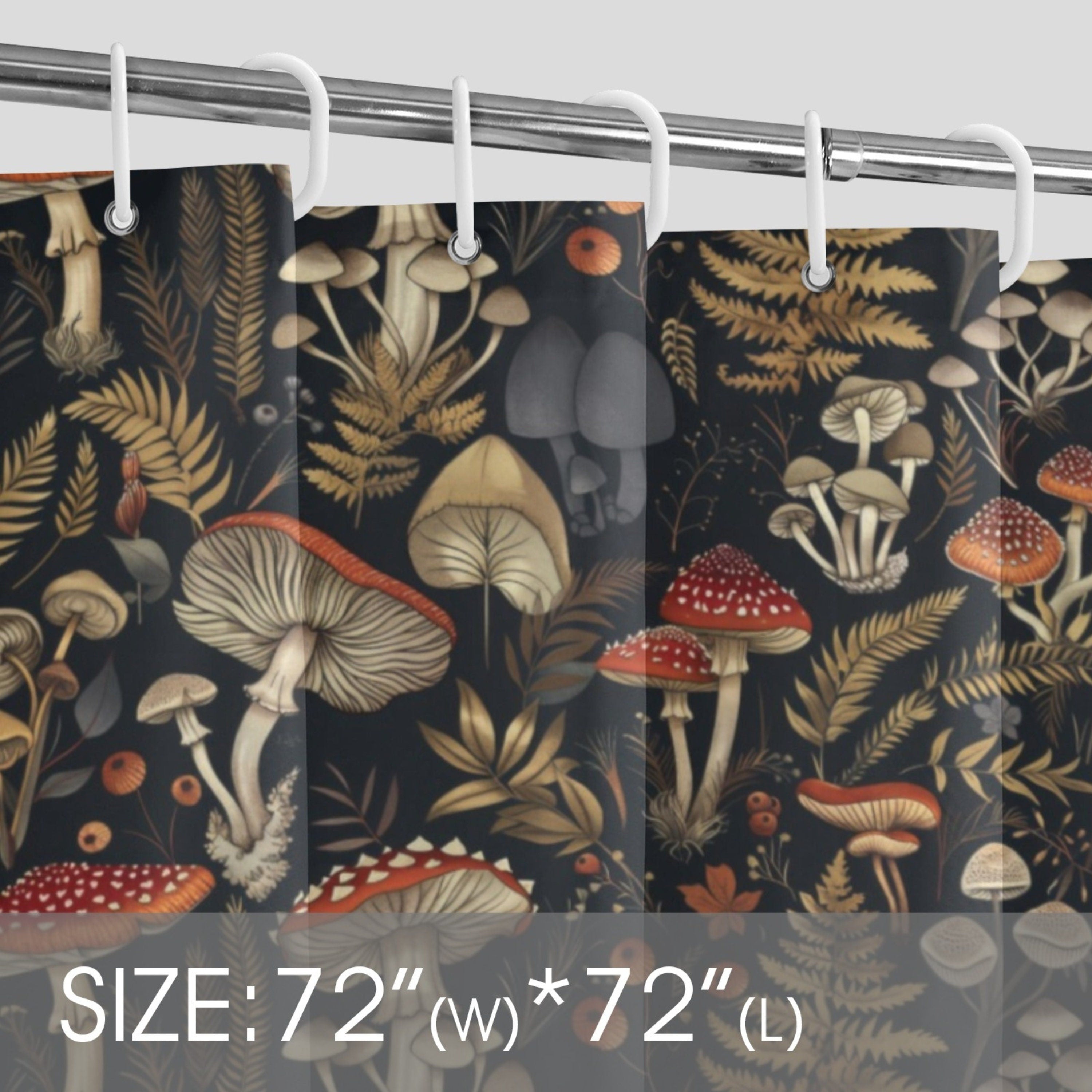 Mushrooms Shower Curtain