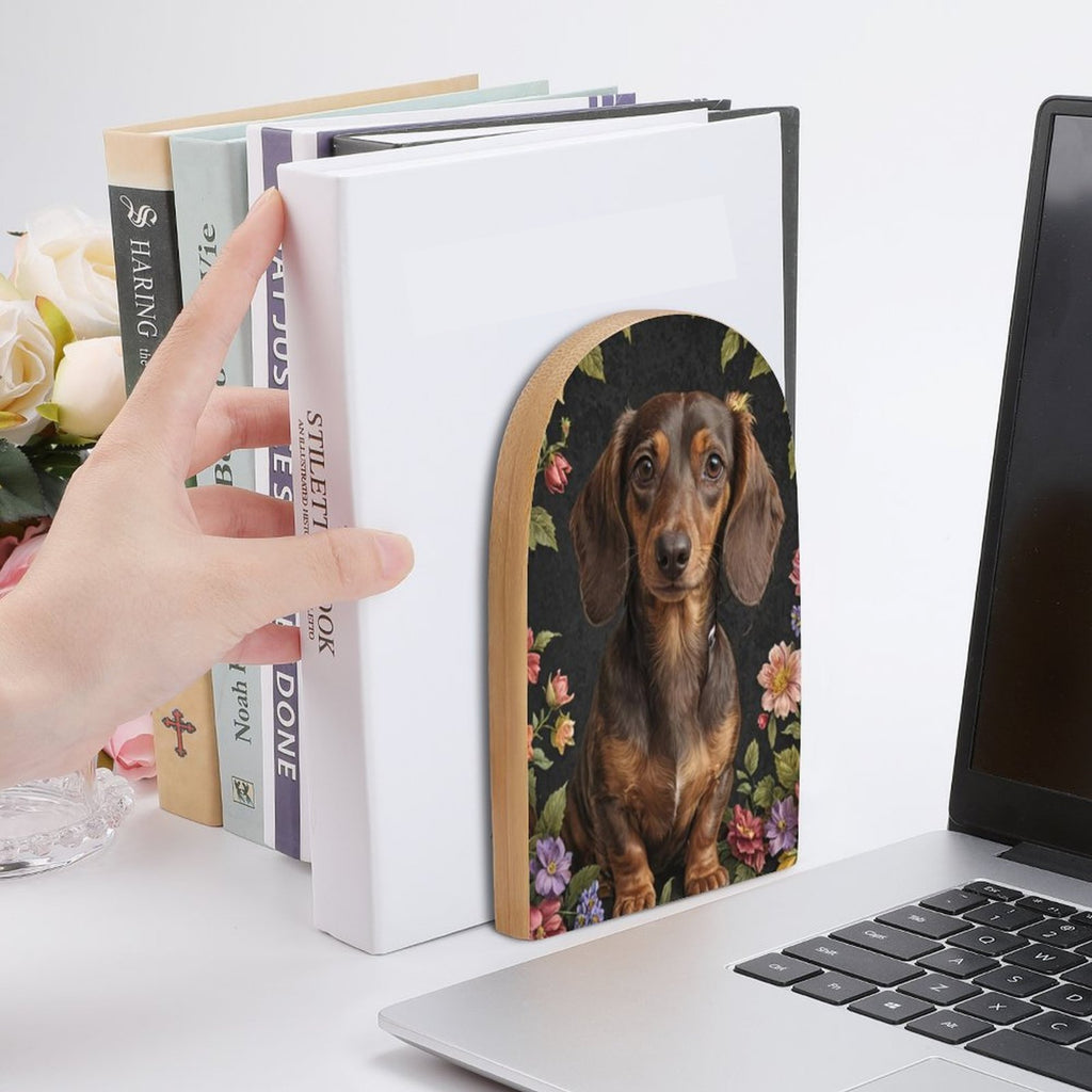 Dachahund Bookends