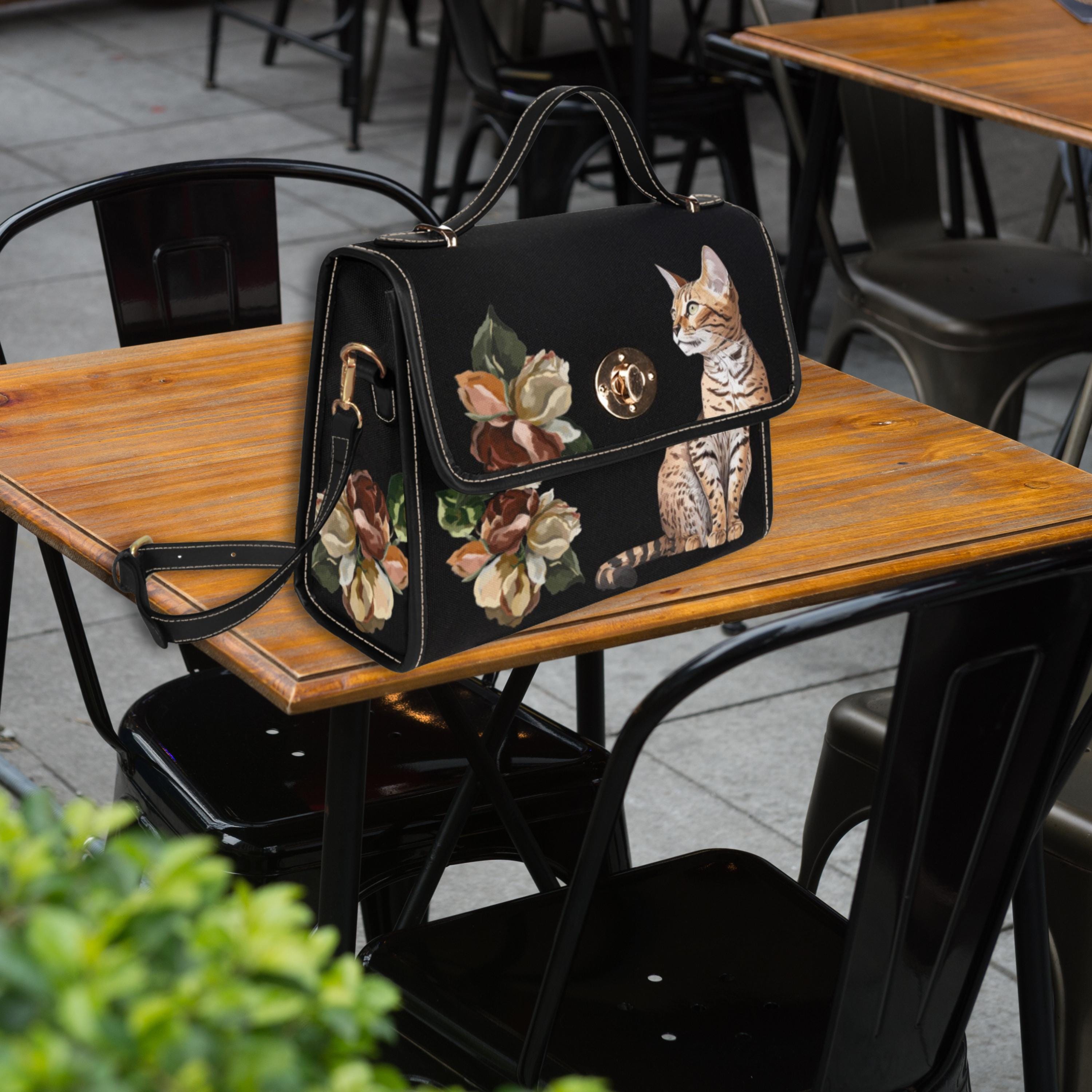 Bengal Cat Satchel Bag