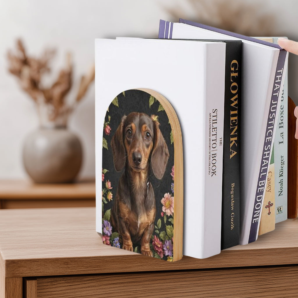 Dachahund Bookends
