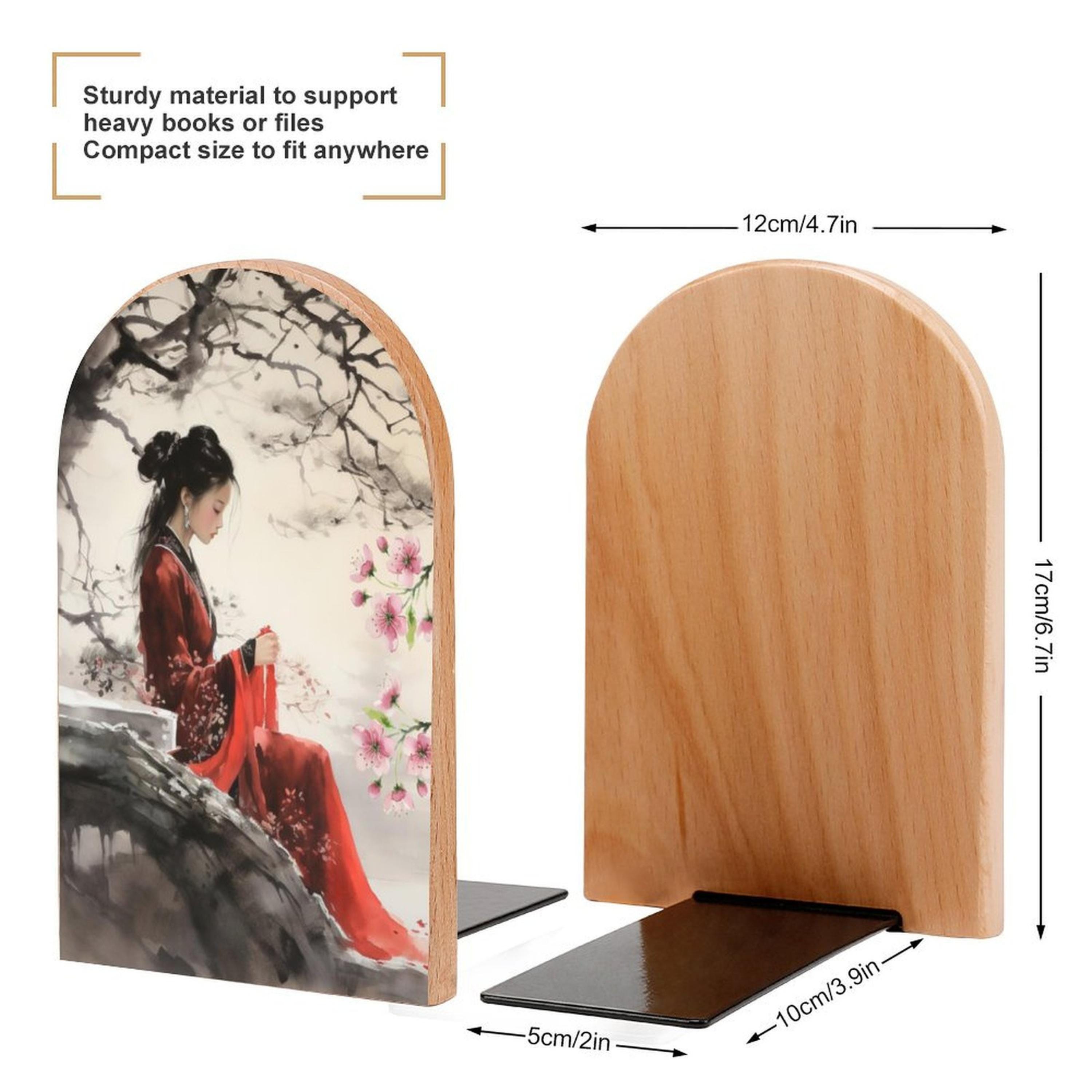 Chinese Lady Bookends