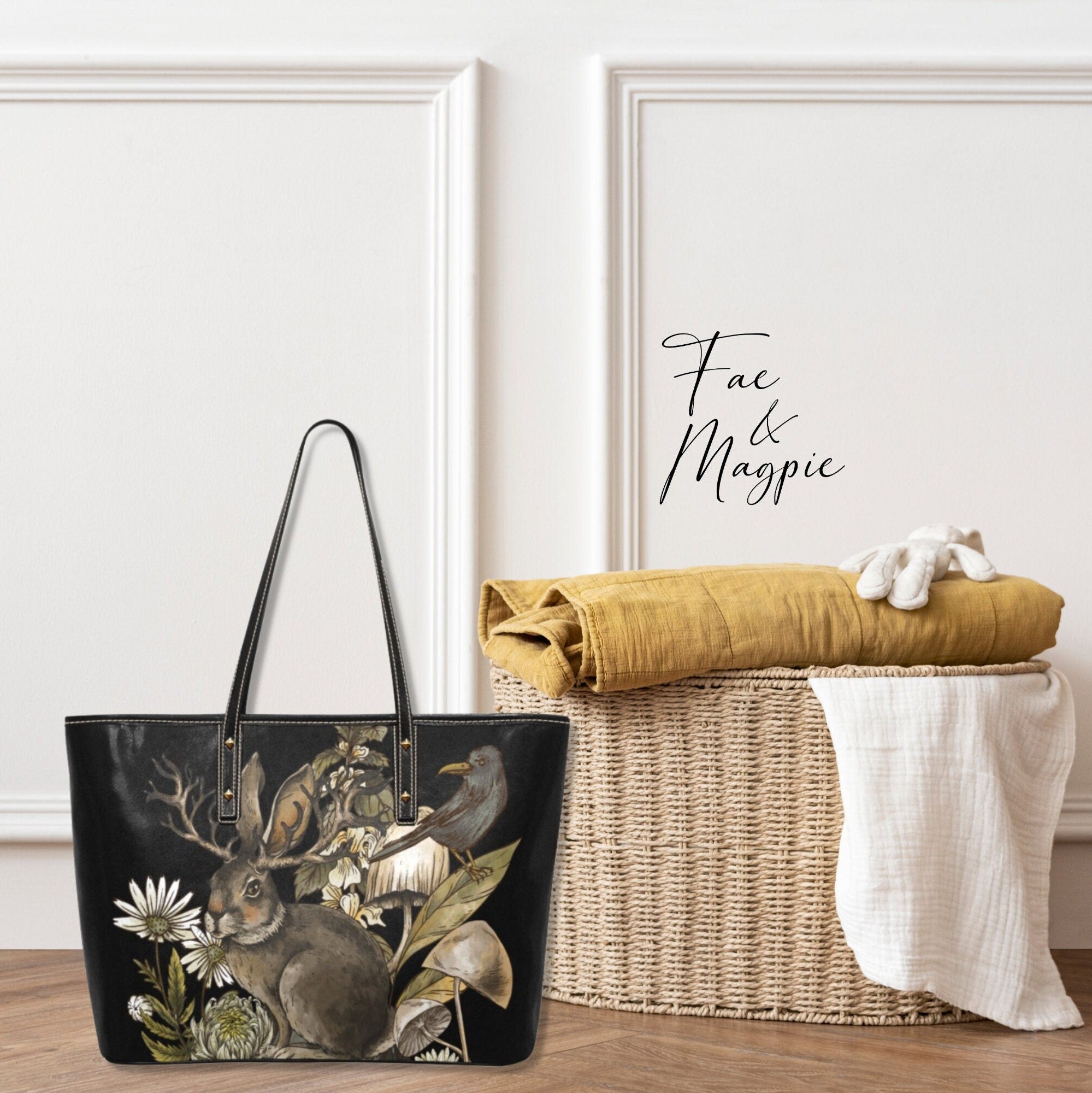 Forest Hare Shoulder Bag