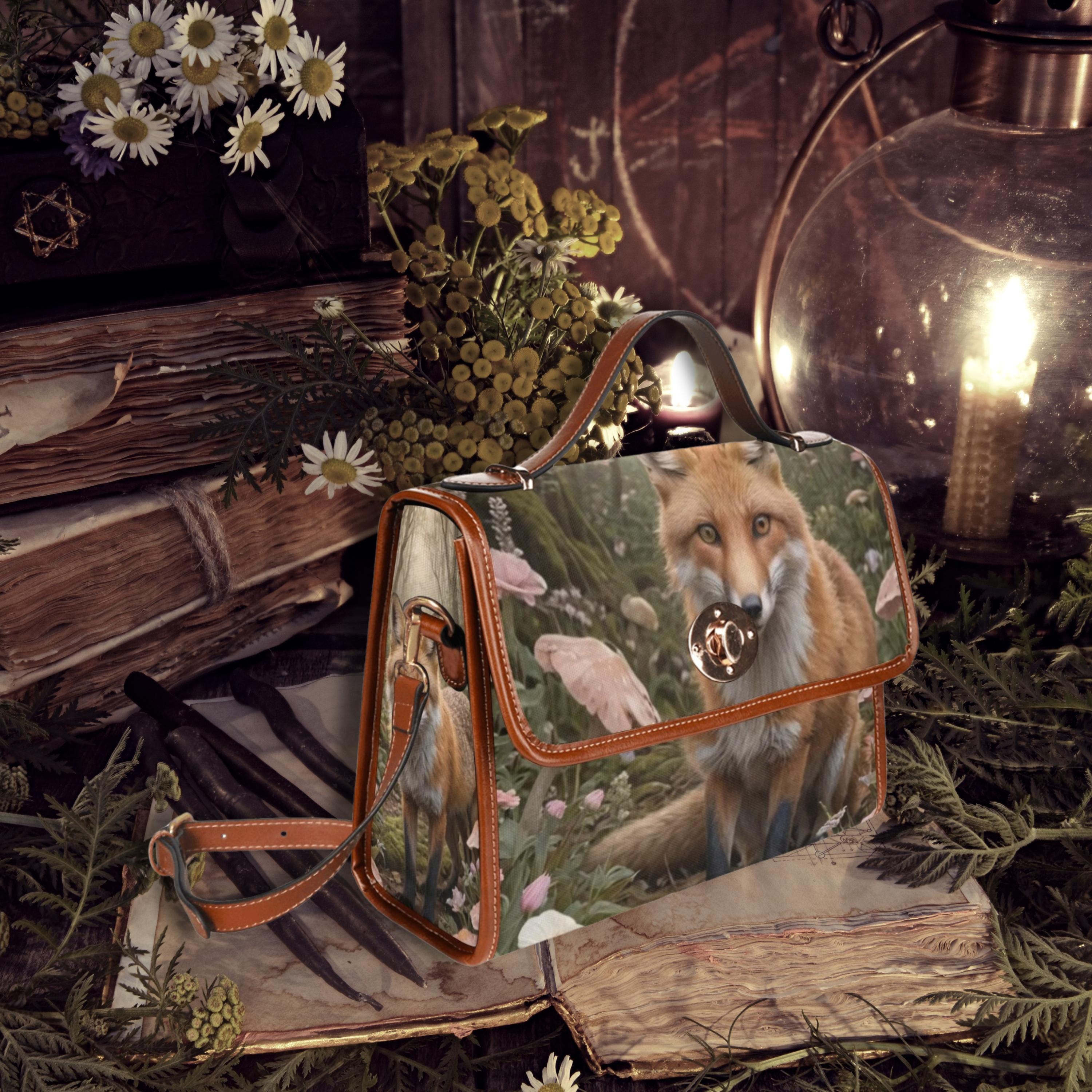 Forest Fox Satchel Bag