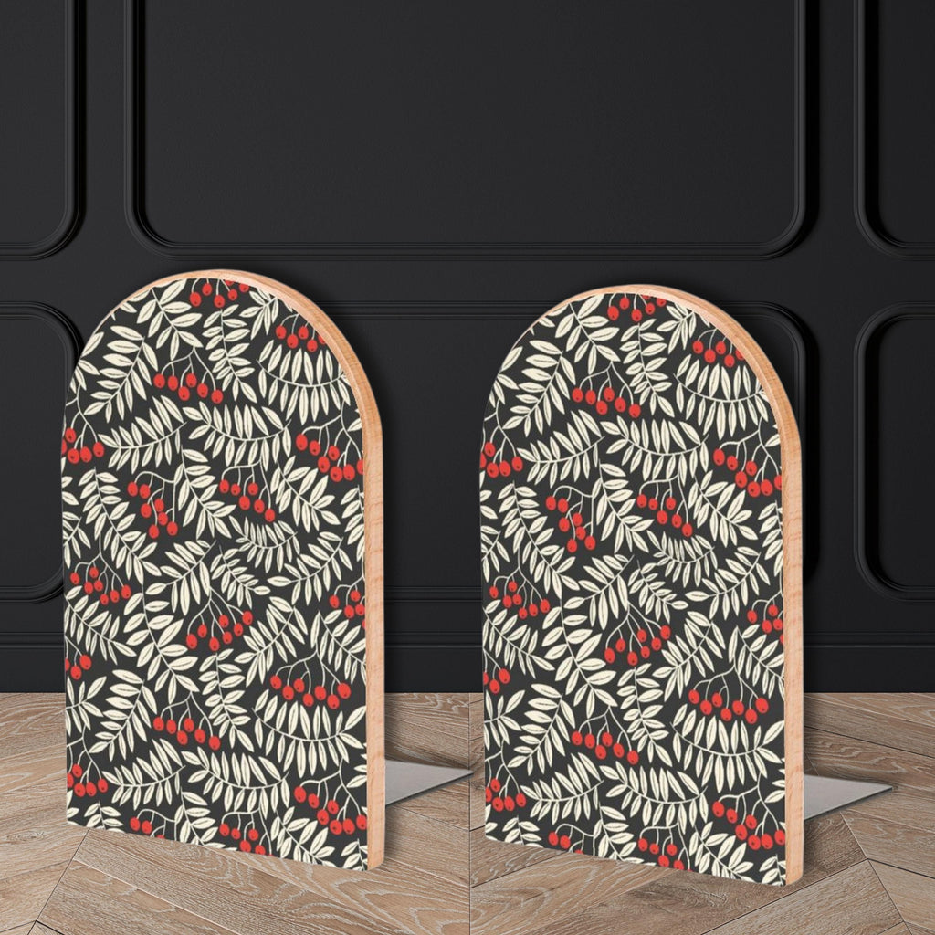 Winter Berries Bookends