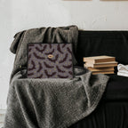 Fae & Magpie Spooky Satchel Bag featuring a dark, spooky design with leather accents and a sturdy handle.